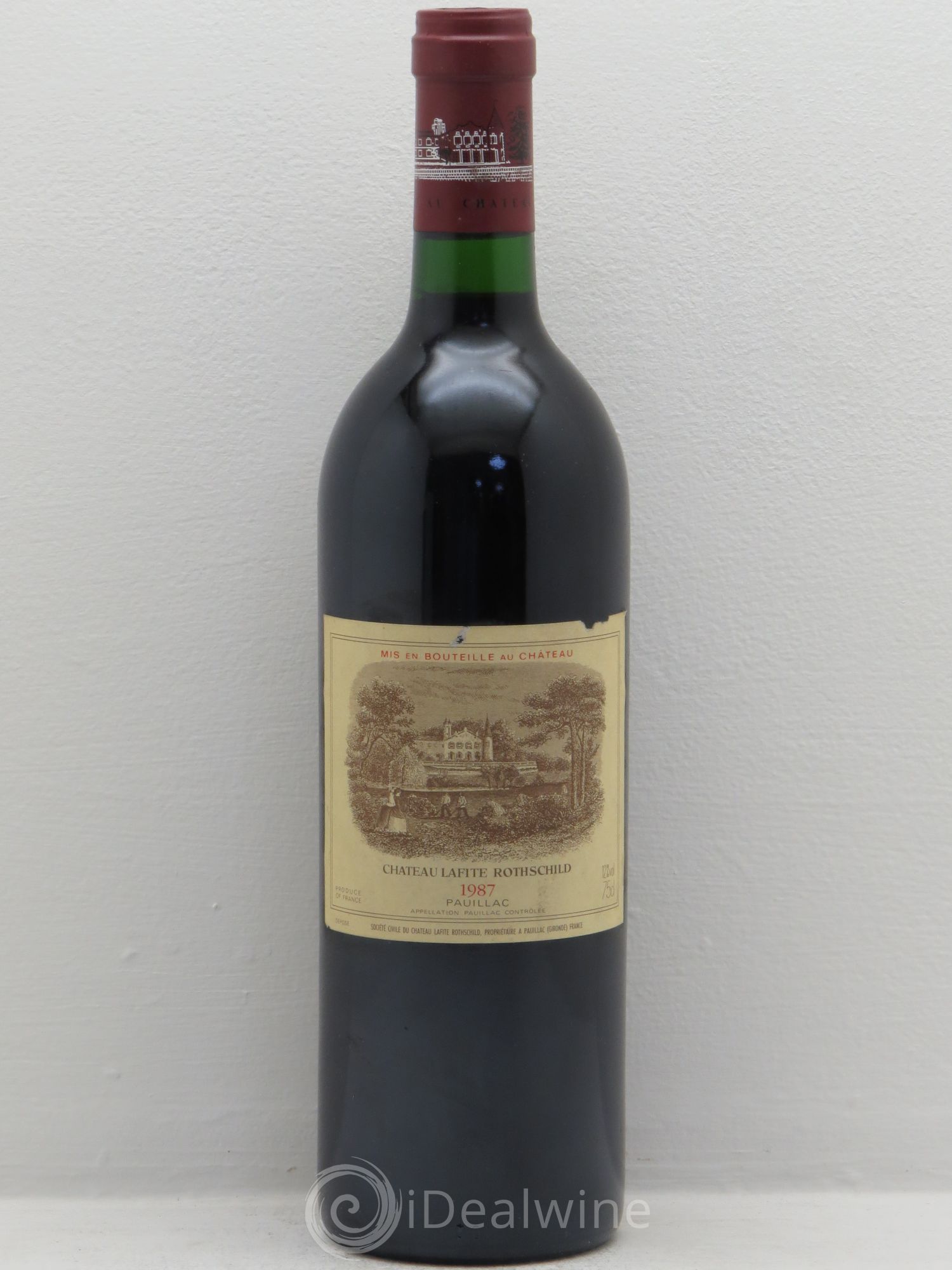 Château Lafite Rothschild 1er Grand Cru Classé 1987 - Lot de 1 bouteille - 0