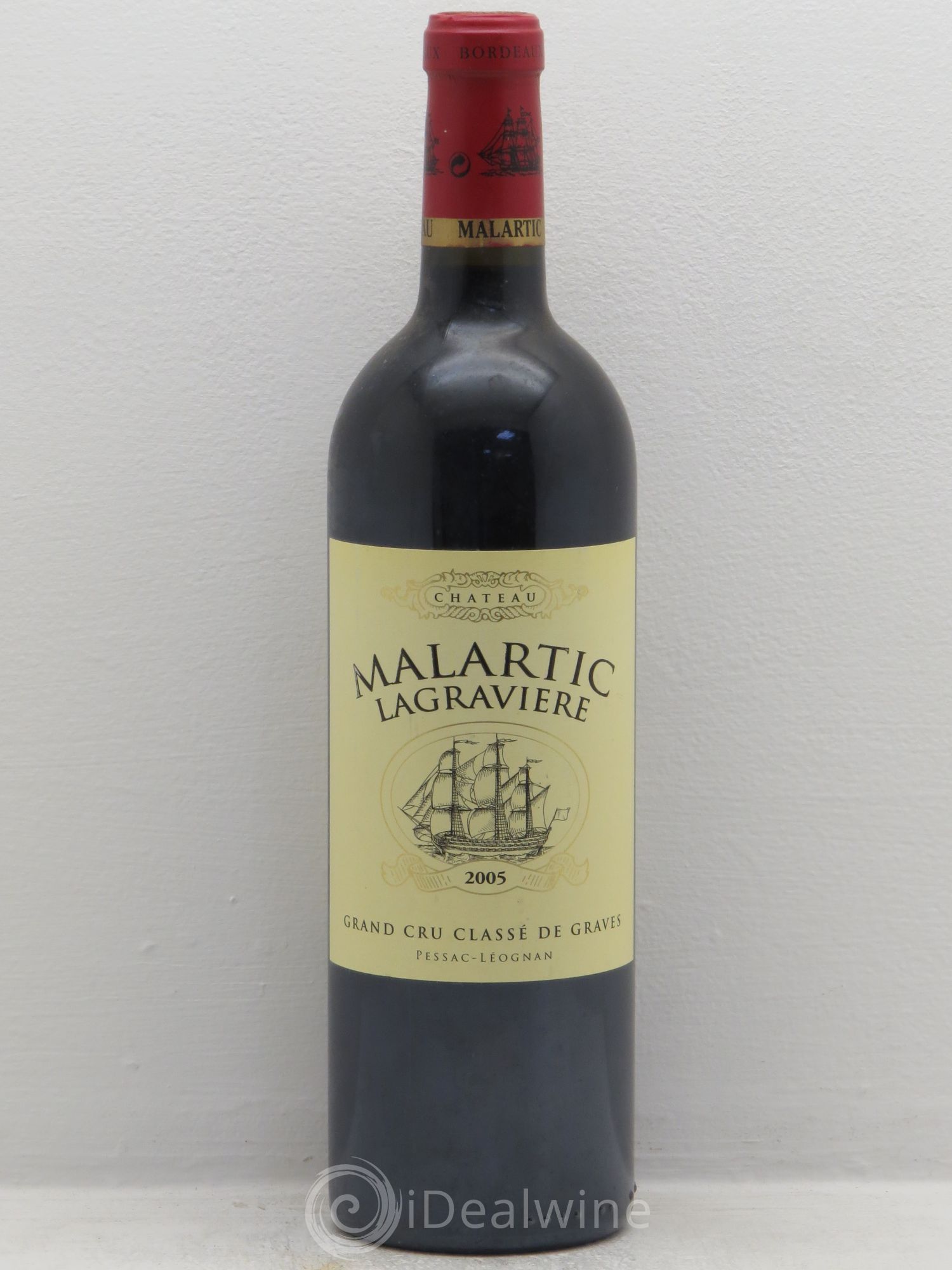 Château Malartic-Lagravière Cru Classé de Graves 2005 - Lot de 1 bouteille - 0