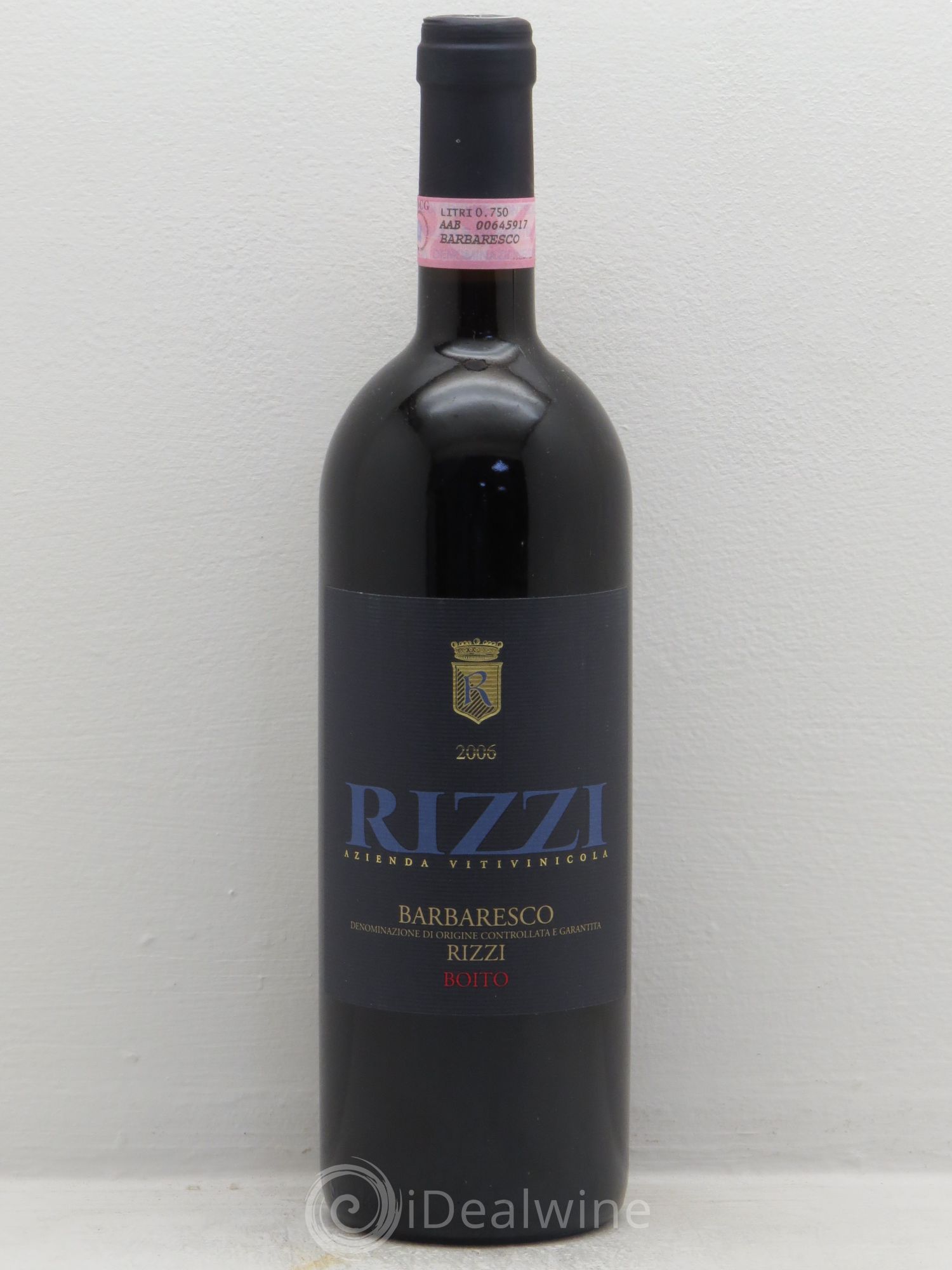 Barbaresco DOCG Boito Rizzi 2006 - Lot de 6 bouteilles - 0