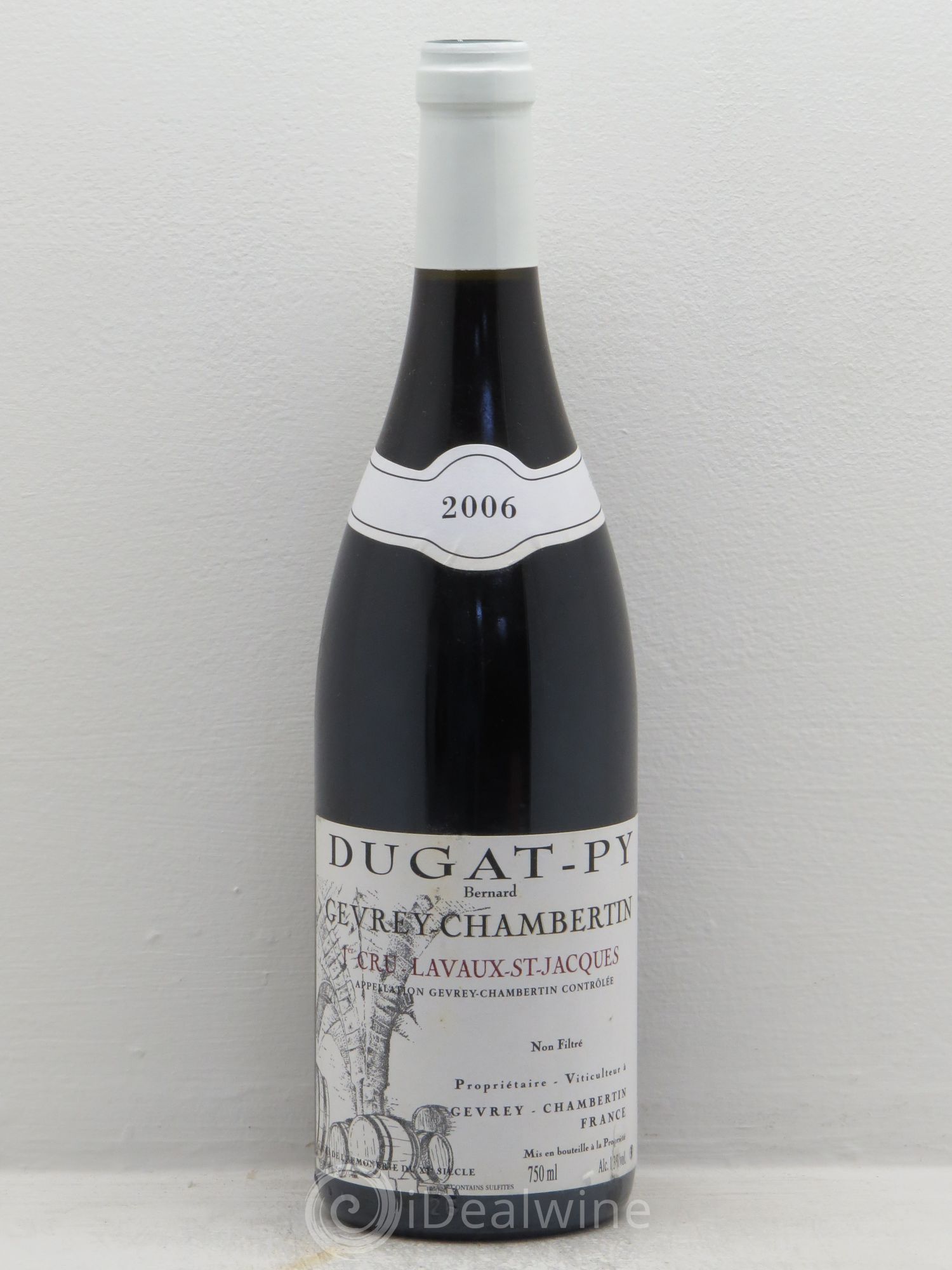 Gevrey-Chambertin 1er Cru Lavaux Saint Jacques Dugat-Py 2006 - Lot de 1 bouteille - 0
