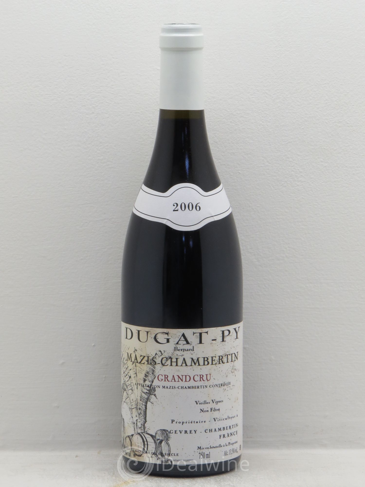 Mazis-Chambertin Grand Cru Vieilles Vignes Dugat-Py Vieilles Vignes 2006 - Lot de 1 bouteille - 0