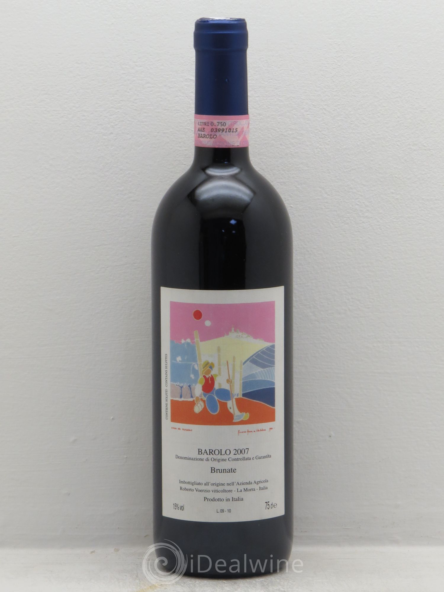 Barolo DOCG Brunate Roberto Voerzio 2007 - Lot de 1 bouteille - 0
