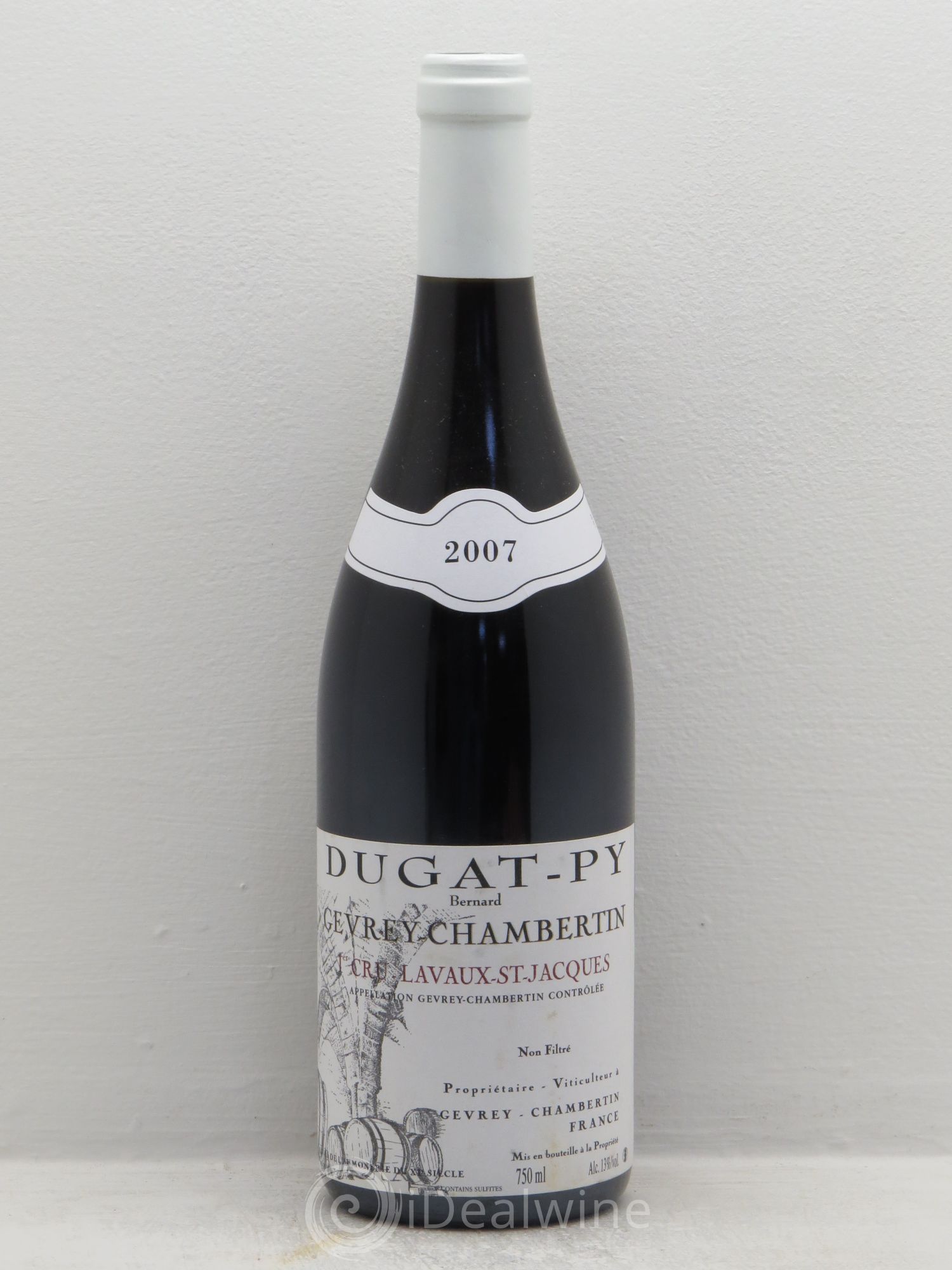Gevrey-Chambertin 1er Cru Lavaux Saint Jacques Dugat-Py 2007 - Lot de 1 bouteille - 0