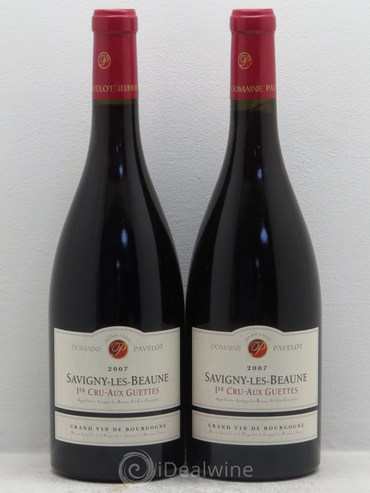 Savigny-lès-Beaune 1er Cru 2007 - Lot de 2 bouteilles - 0