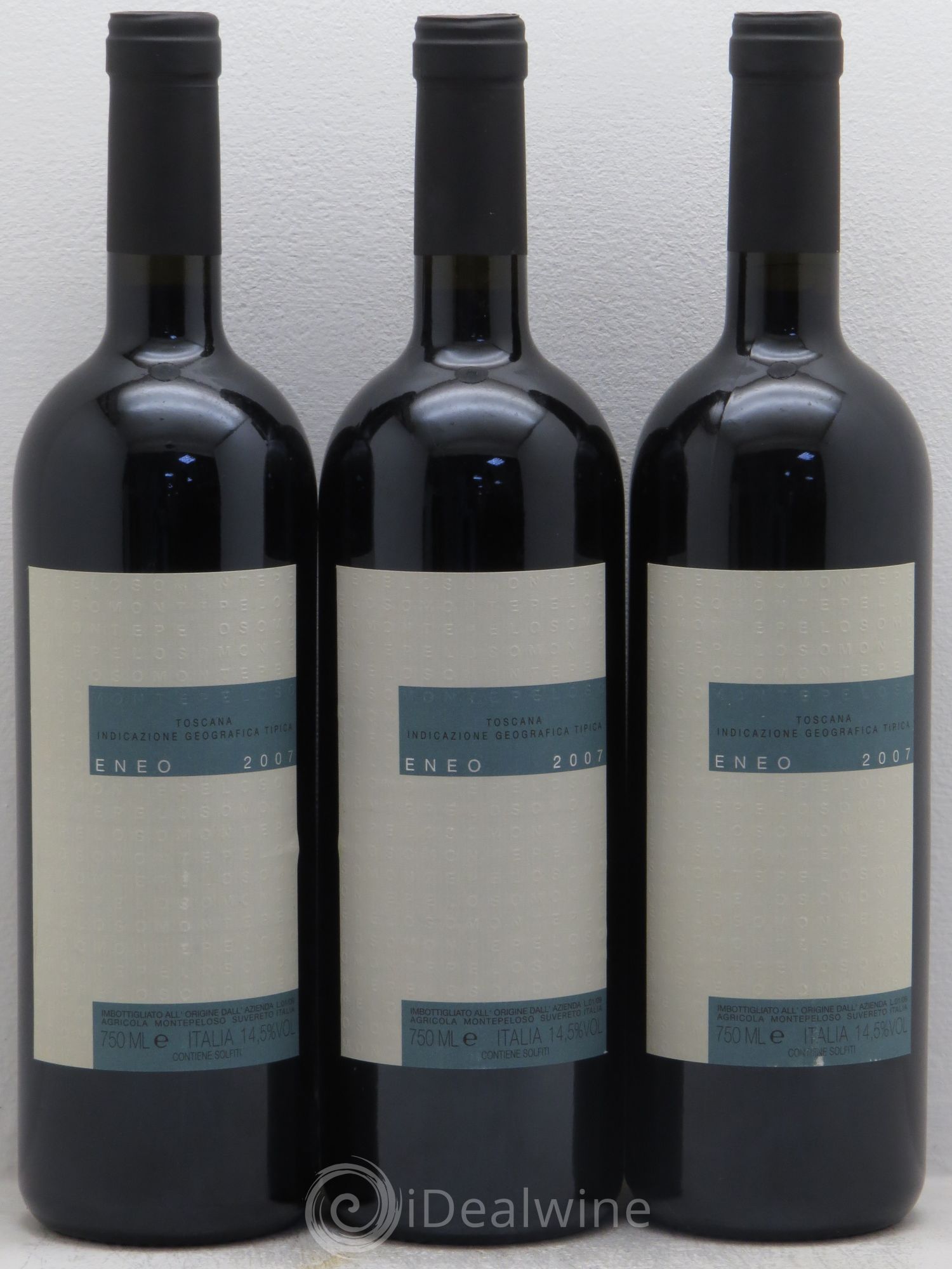 Toscana IGT IGT Eneo Montepeloso 2007 - Posten von 3 Flaschen - 0