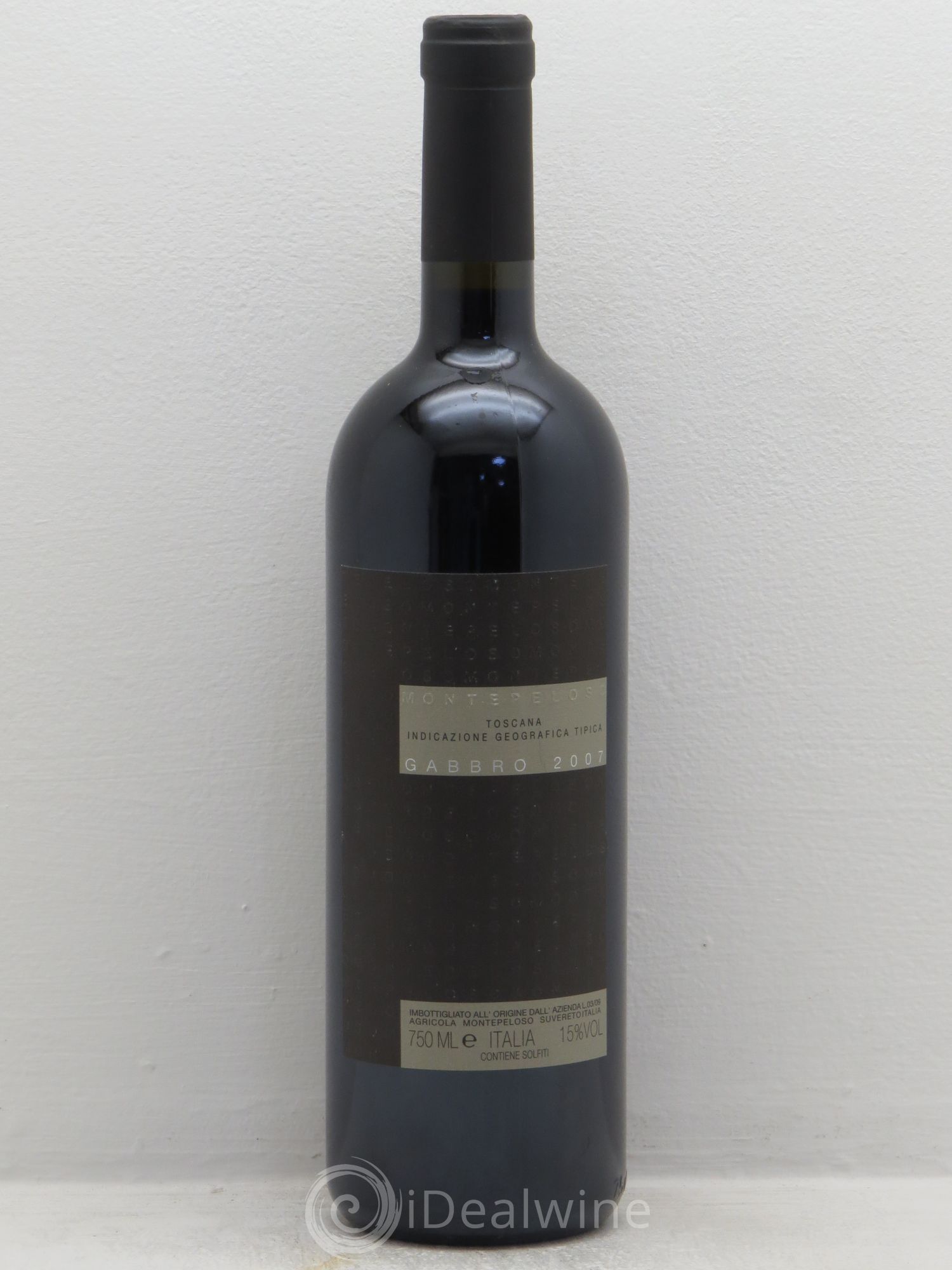 Toscana IGT IGT Gabbro Montepeloso 2007 - Posten von 1 Flasche - 0