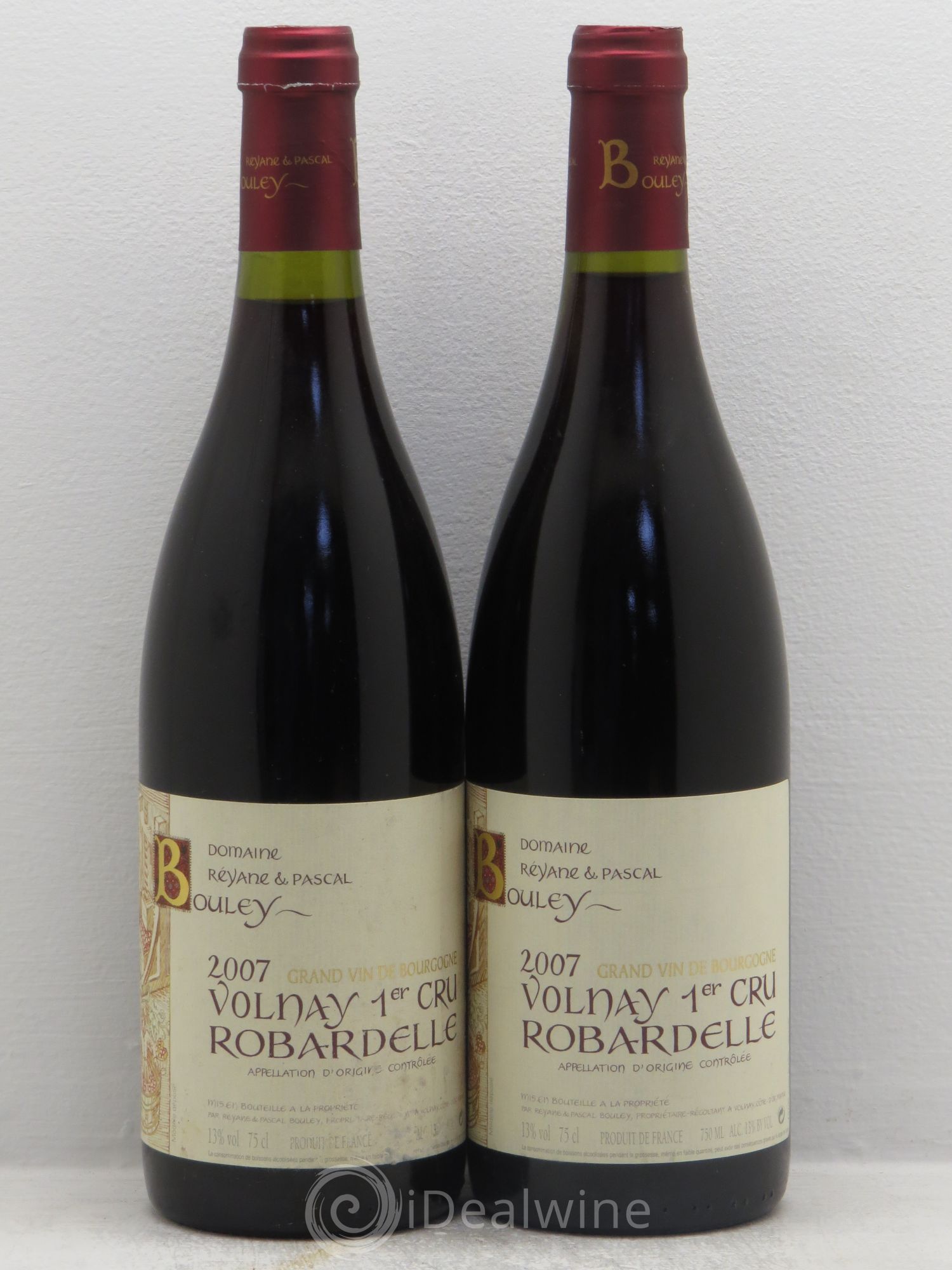 Volnay 1er Cru Pascal Bouley 2007 - Lot de 2 bouteilles - 0