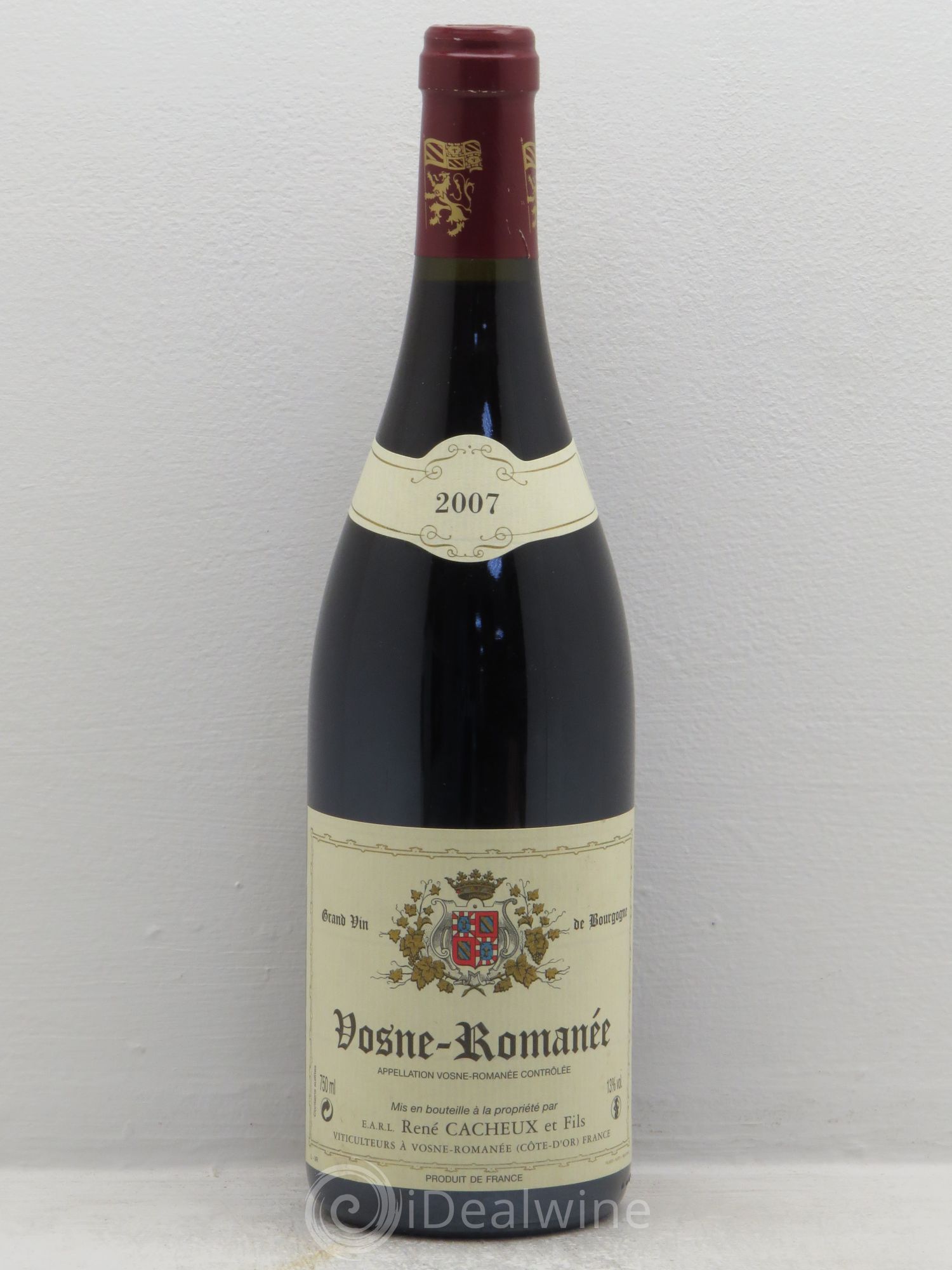 Vosne-Romanée Domaine Cacheaux 2007 - Lot de 1 bouteille - 0
