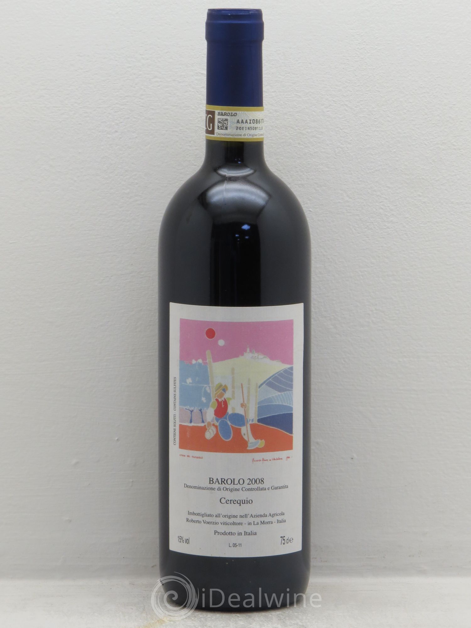 Barolo DOCG Cerequio Roberto Voerzio 2008 - Lot de 1 bouteille - 0