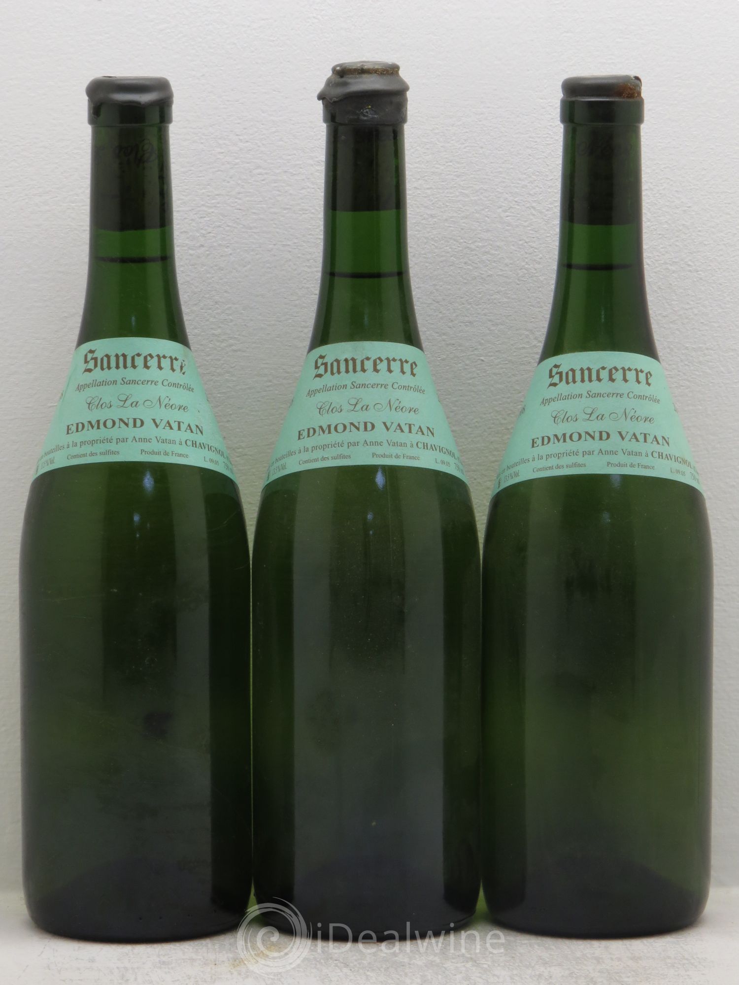 Sancerre Clos la Neore Edmond Vatan 2008 - Lot de 3 bouteilles - 0