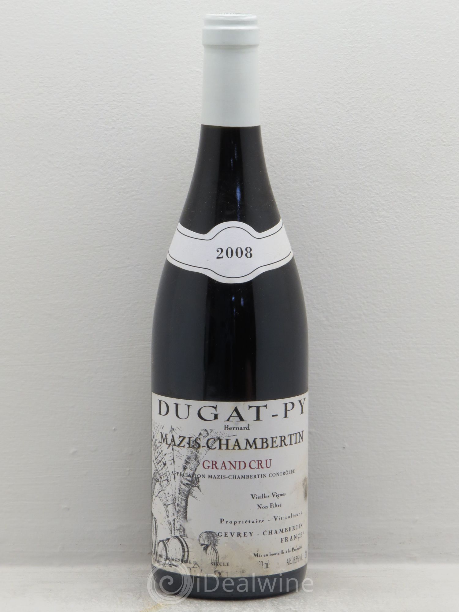 Mazis-Chambertin Grand Cru Vieilles Vignes Dugat-Py 2008 - Posten von 1 Flasche - 0