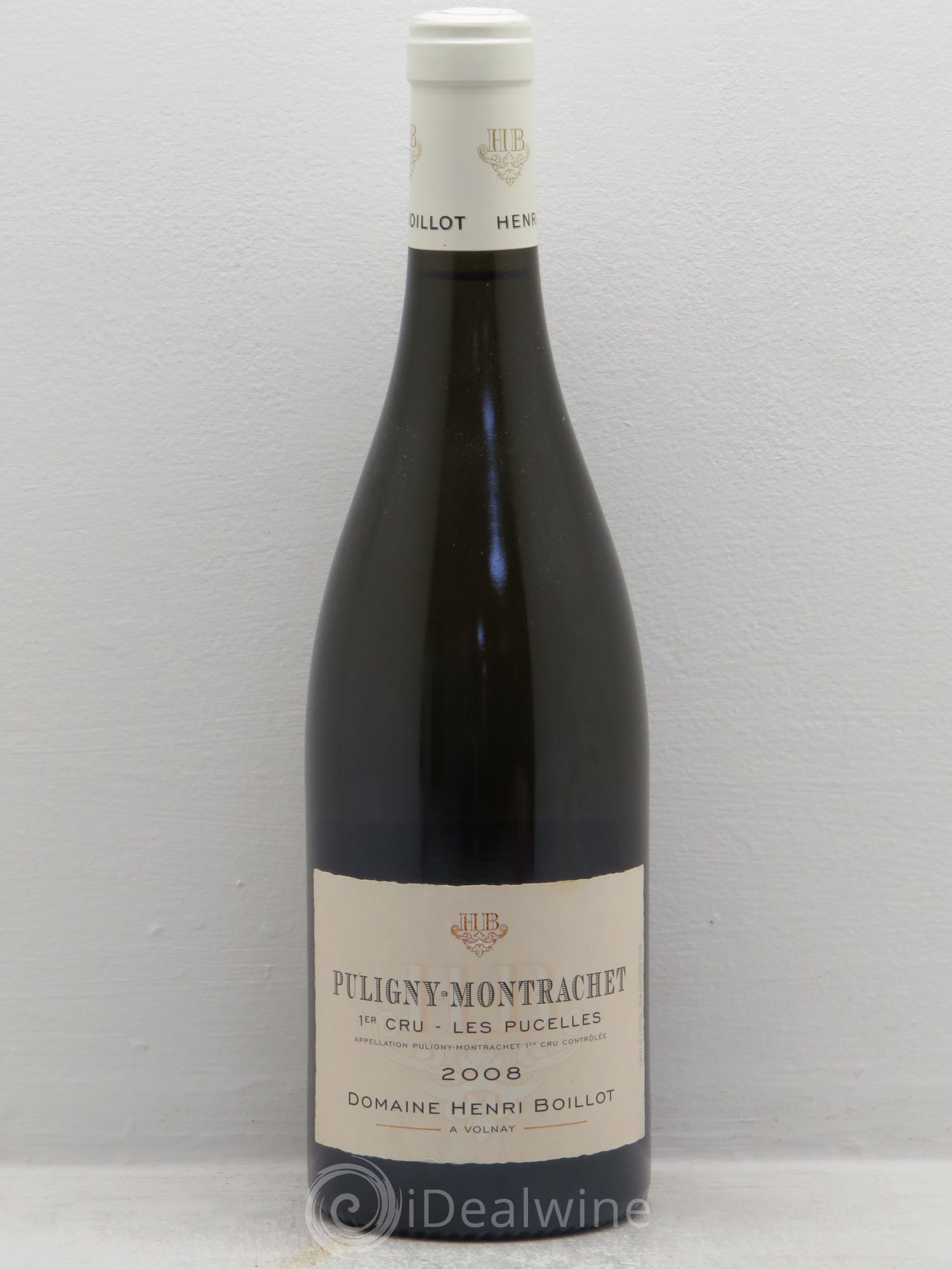 Puligny-Montrachet 1er Cru Les Pucelles Henri Boillot (Domaine) 2008 - Lot de 1 bouteille - 0