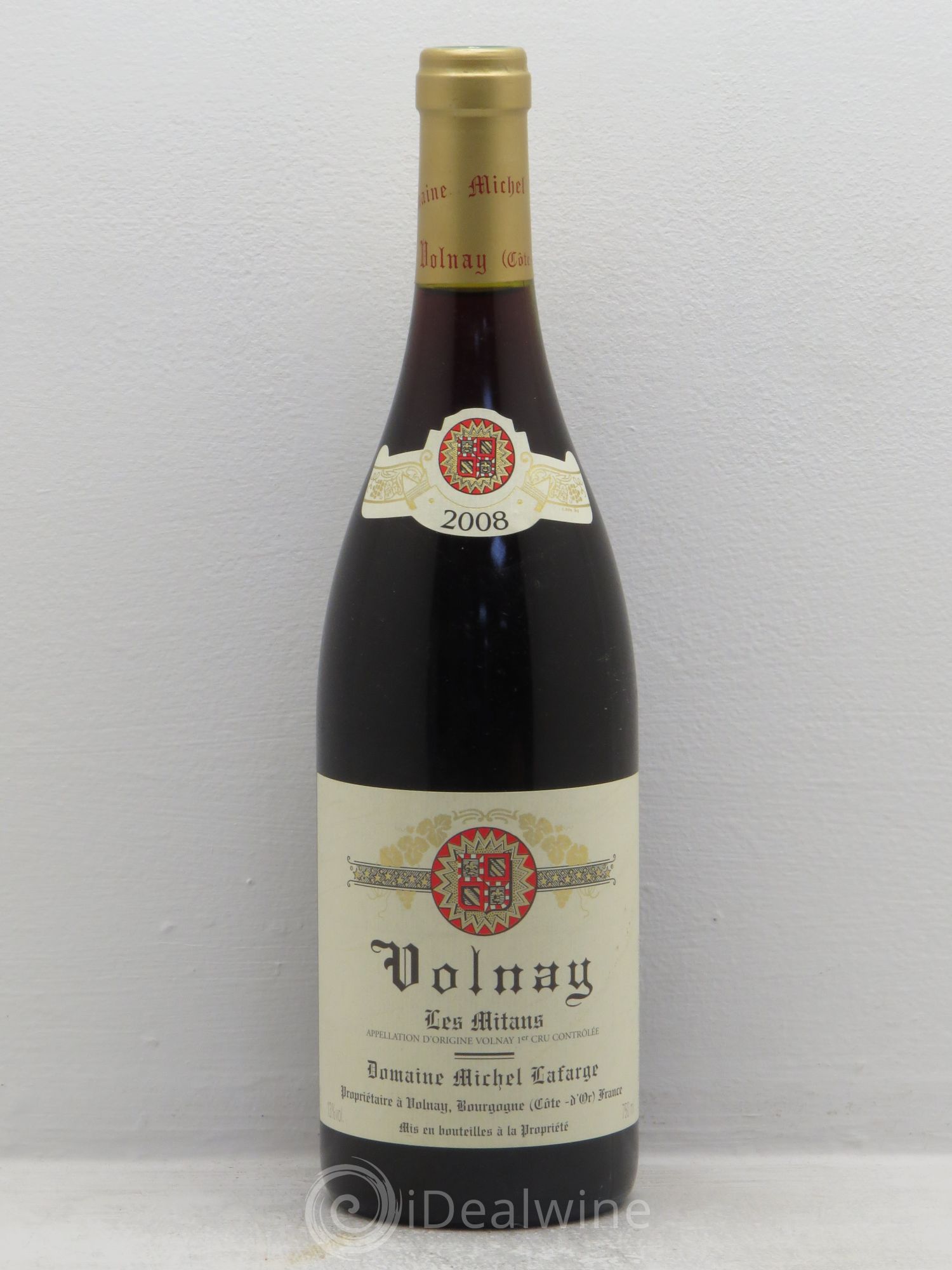 Volnay 1er Cru Les Mitans Lafarge (Domaine) 2008 - Lot de 1 bouteille - 0