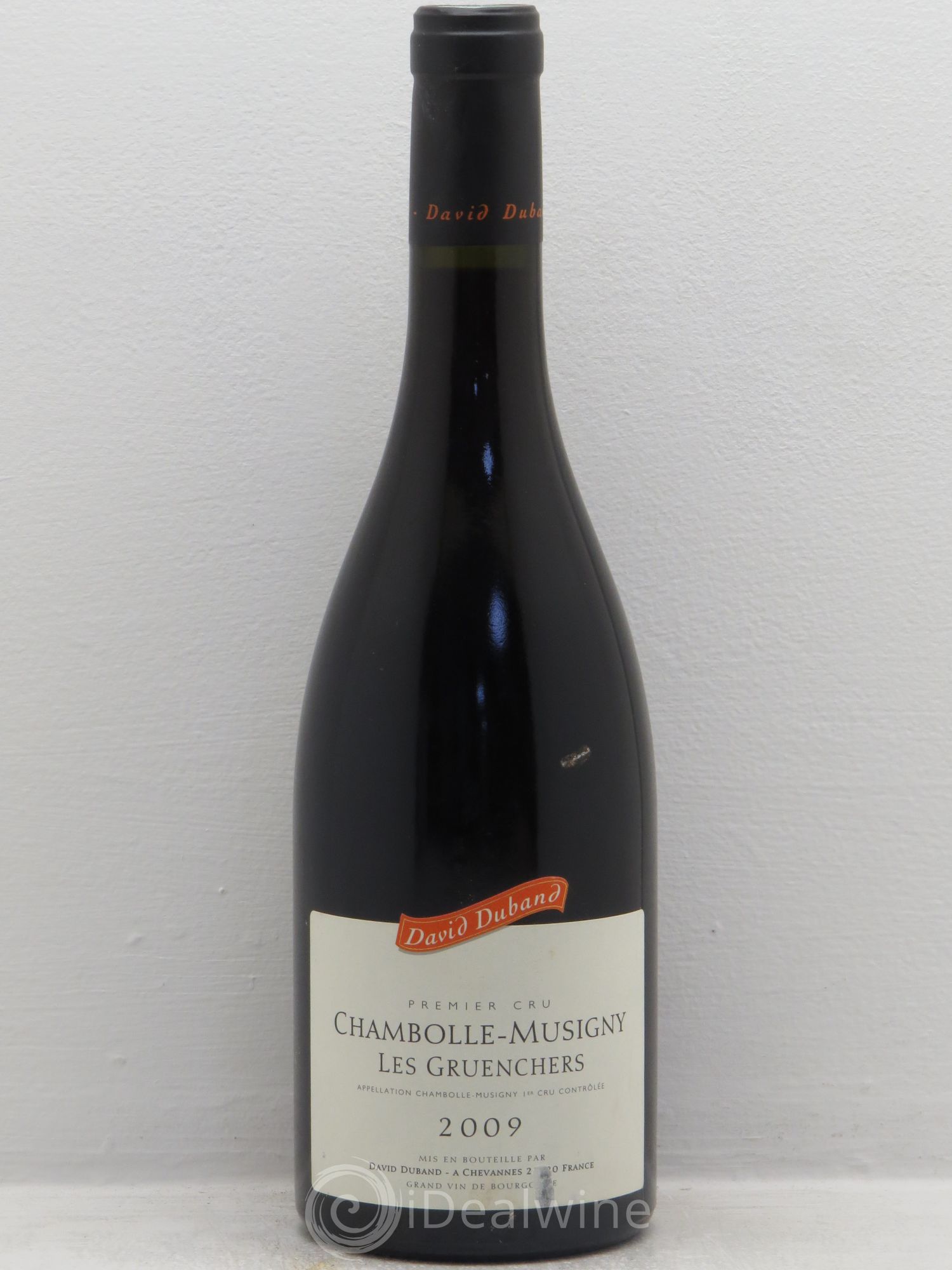 Chambolle-Musigny 1er Cru Les Gruenchers David Duband (Domaine) 2009 - Lot de 1 bouteille - 0