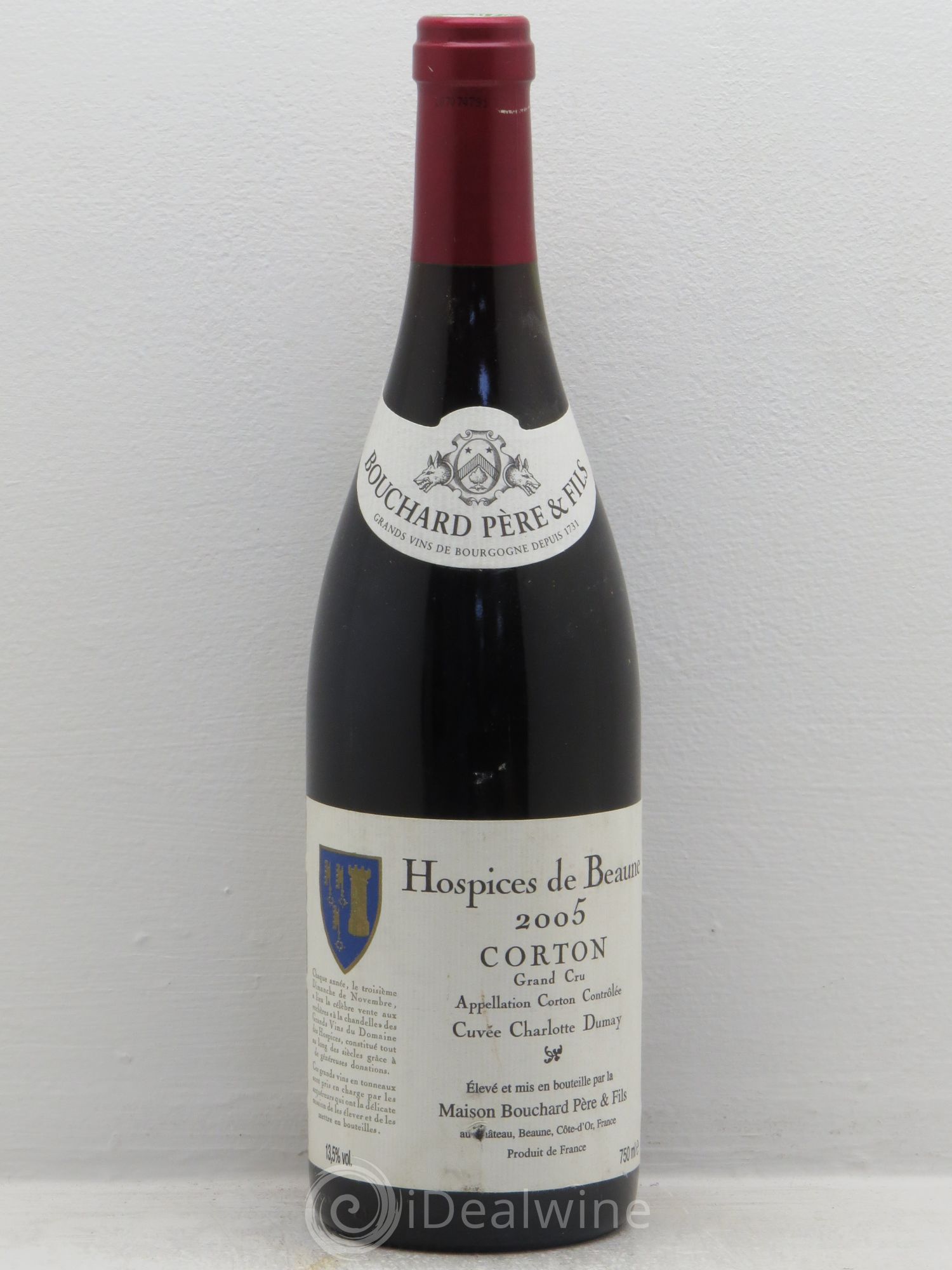 Corton Grand Cru Cuvée Charlotte Dumay 2005 - Posten von 6 Flaschen - 0