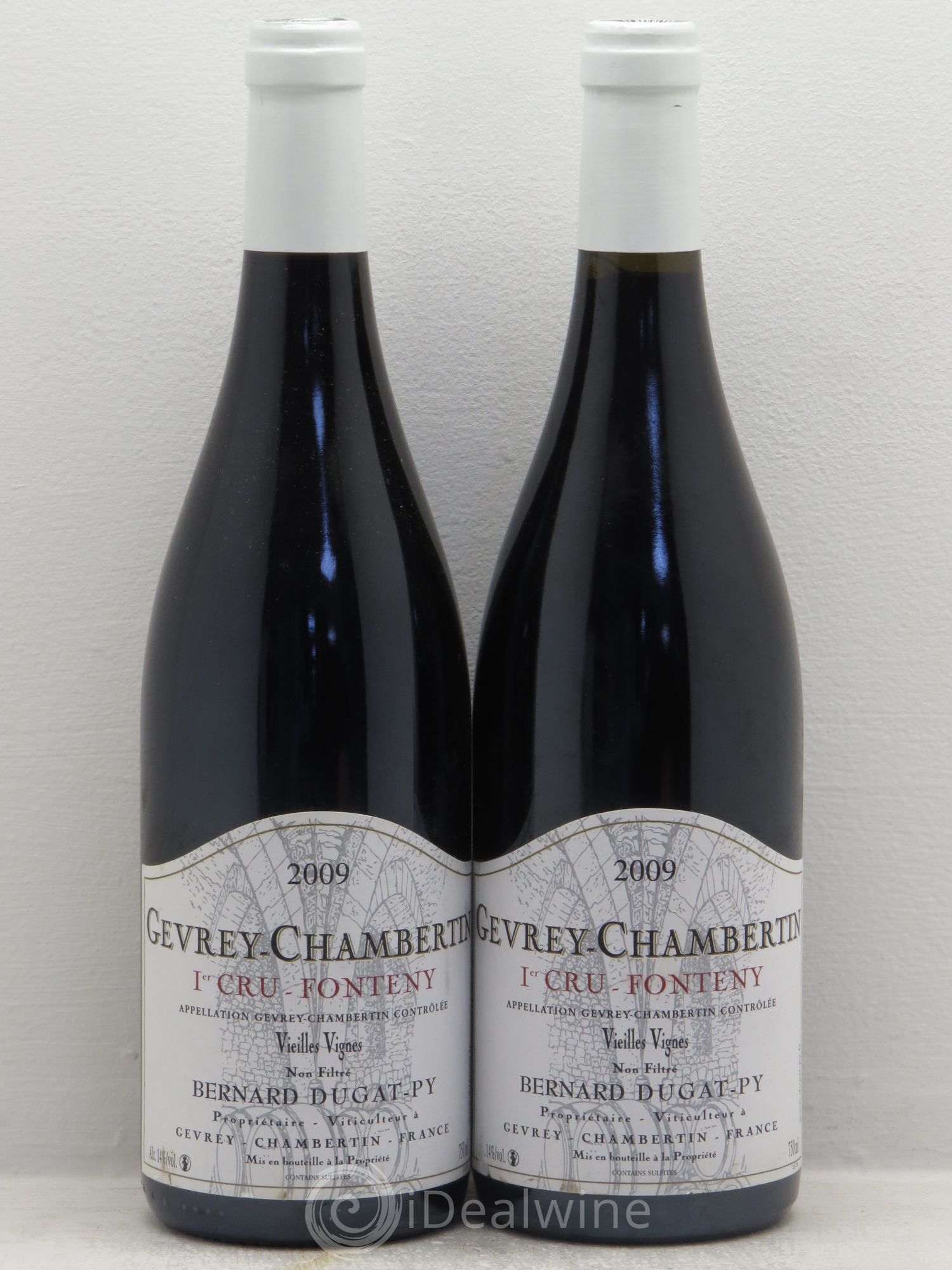 Gevrey-Chambertin 1er Cru Dugat-Py Vieilles Vignes Fontenys 2009 - Posten von 2 Flaschen - 0