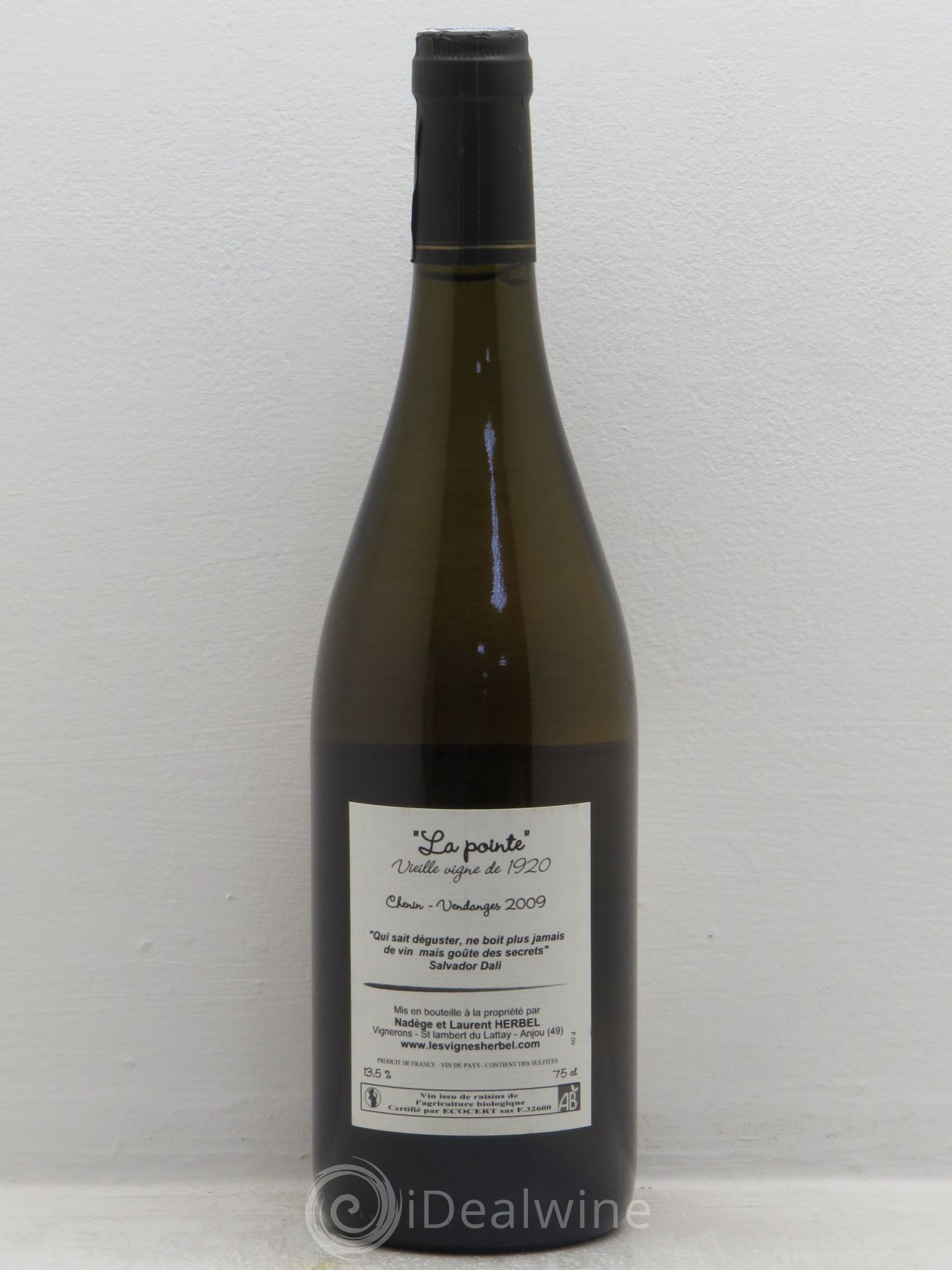 Divers VDP La Pointe Vieilles Vignes Domaine Herbel 2009 - Posten von 1 Flasche - 1