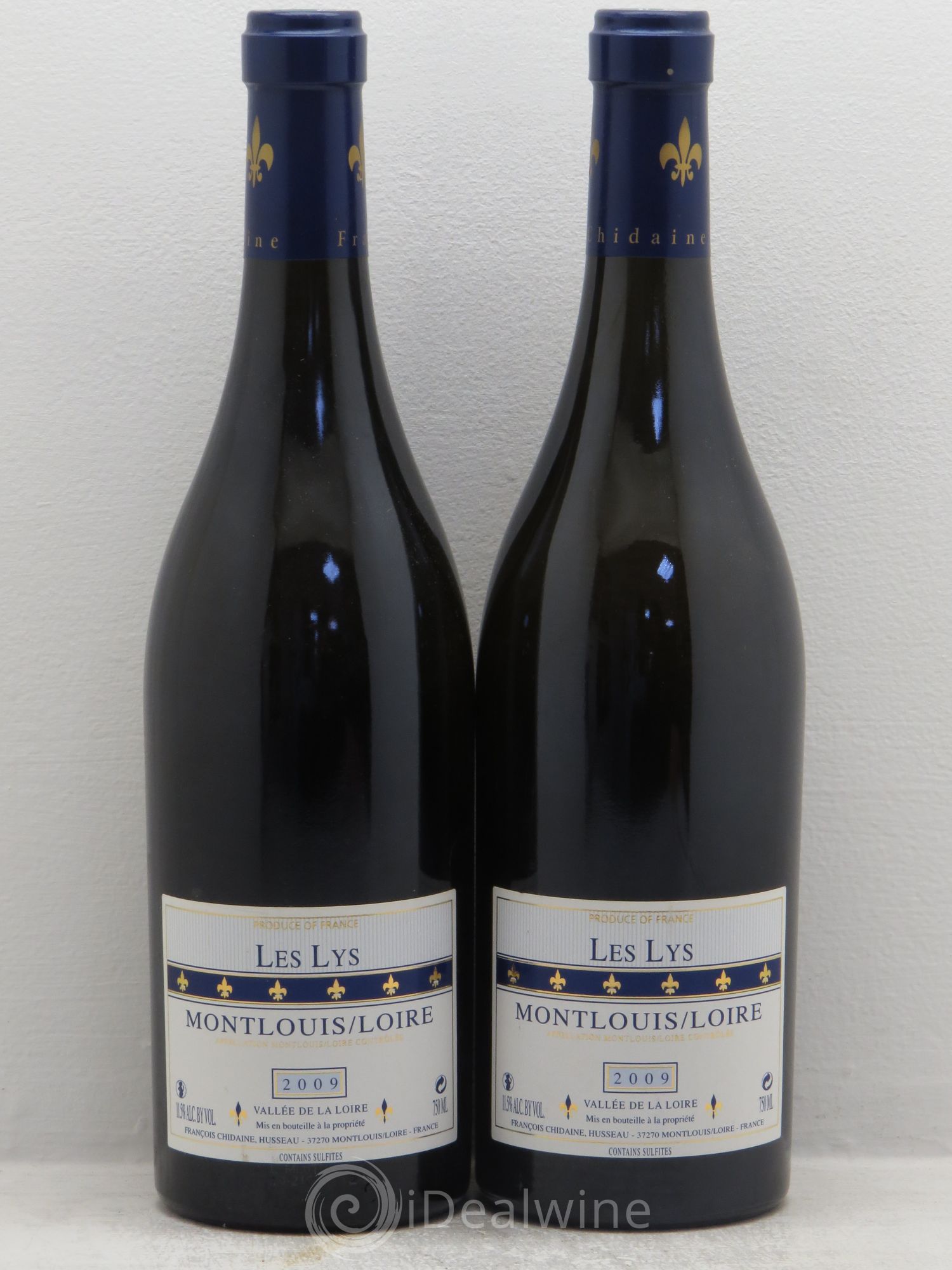 Montlouis-sur-Loire Les Lys François Chidaine 2009 - Lotto di 2 bottiglie - 0
