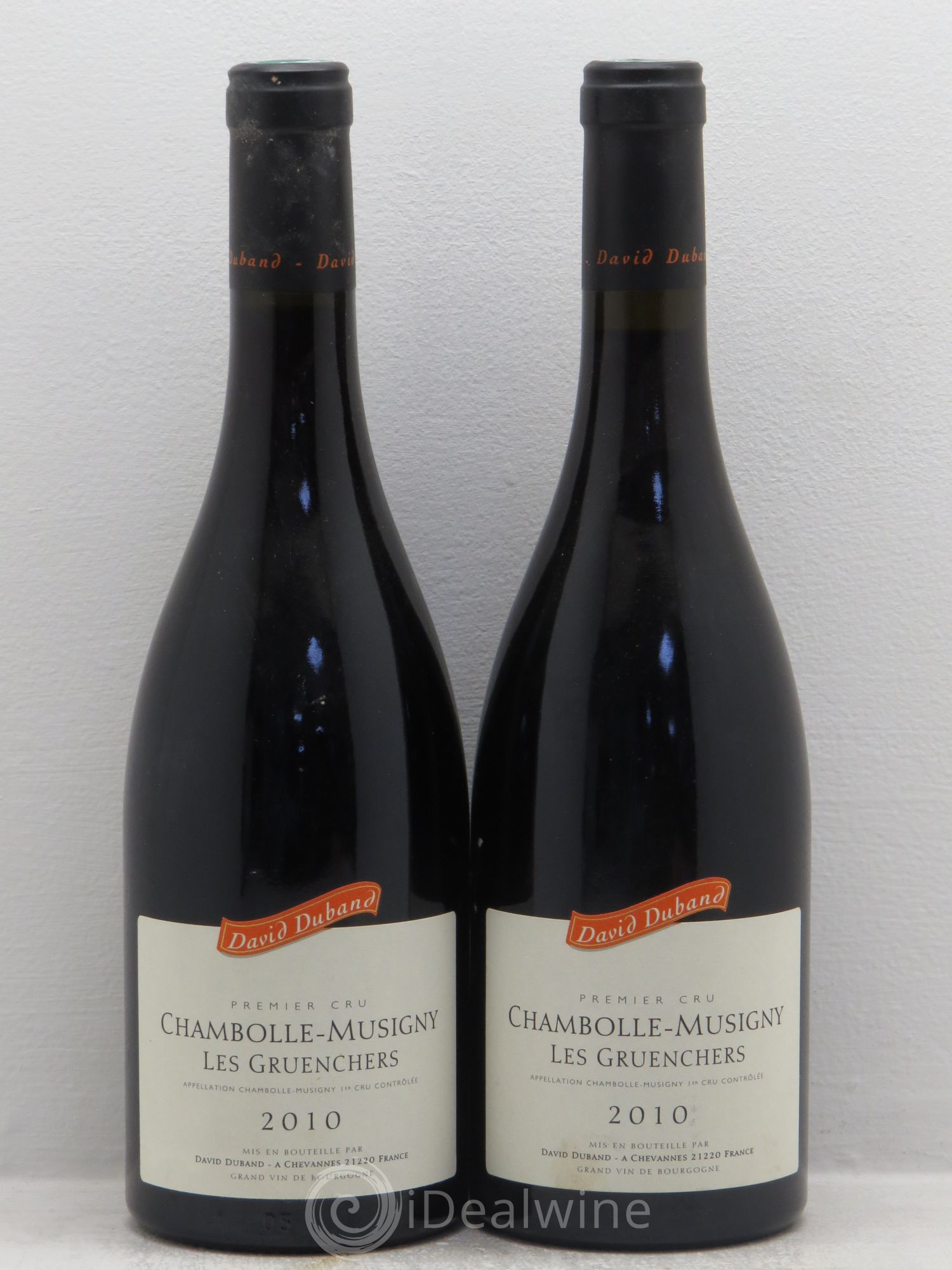Chambolle-Musigny 1er Cru Les Gruenchers David Duband (Domaine) 2010 - Lot de 2 bouteilles - 0