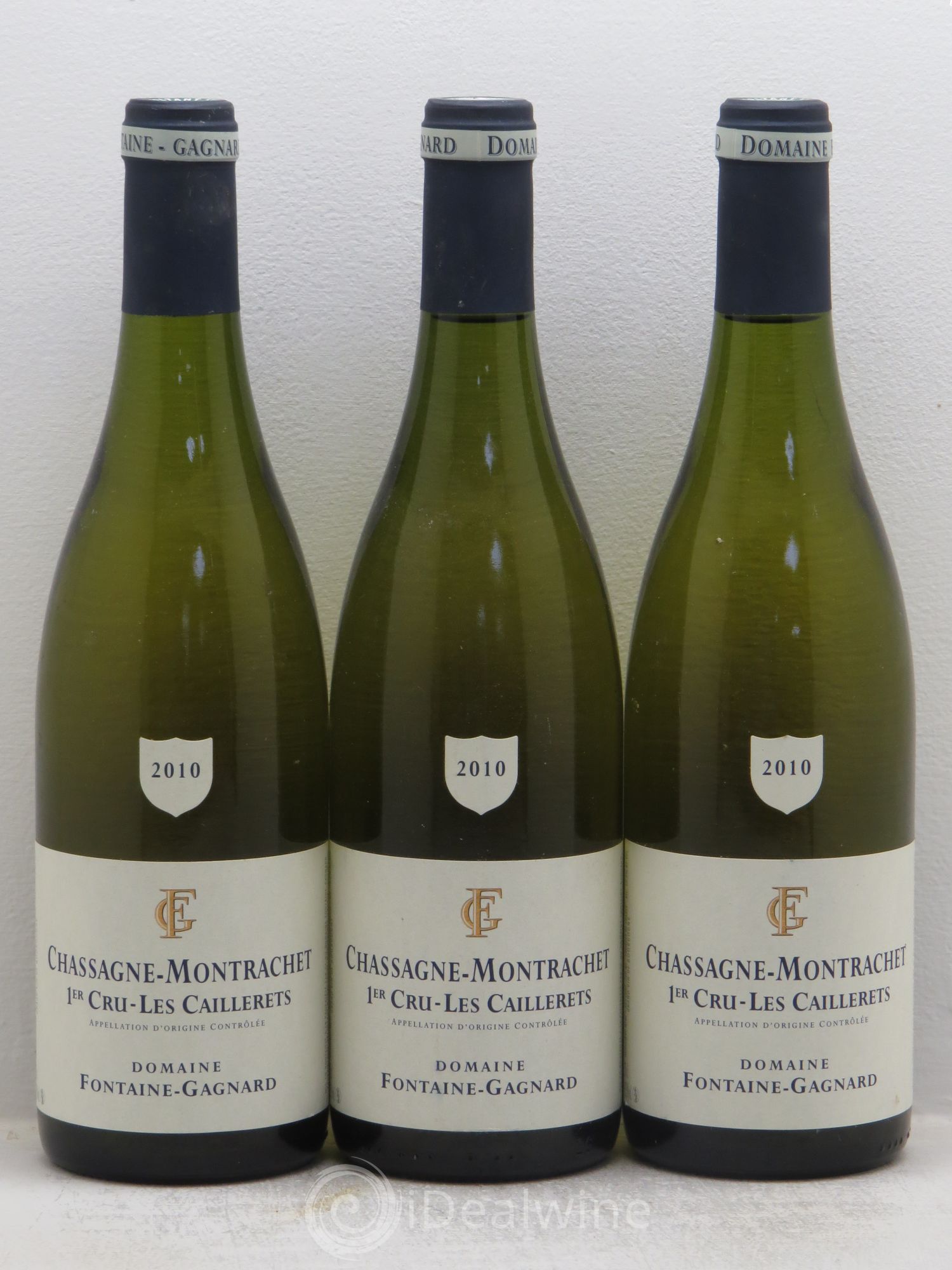 Chassagne-Montrachet 1er Cru 2010 - Lot de 3 bouteilles - 0