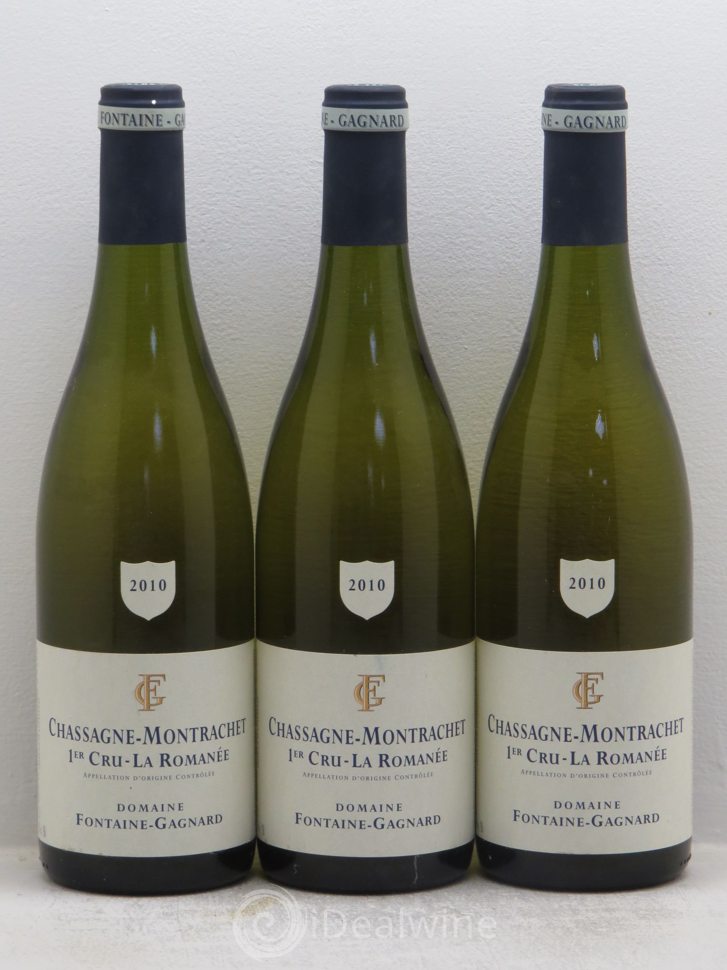 Chassagne-Montrachet 1er Cru 2010 - Lot de 3 bouteilles - 0