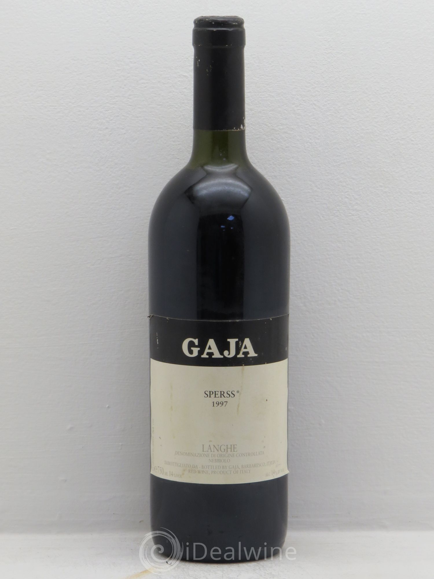 Langhe Sperss Angelo Gaja 1997 - Lot de 1 bouteille - 0