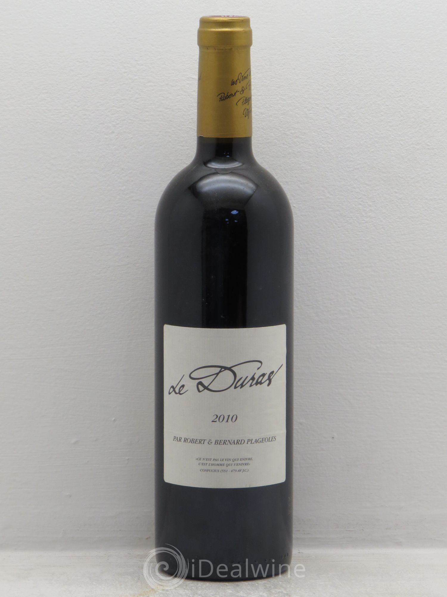Divers Gaillac Plageoles Duras 2010 - Posten von 1 Flasche - 0