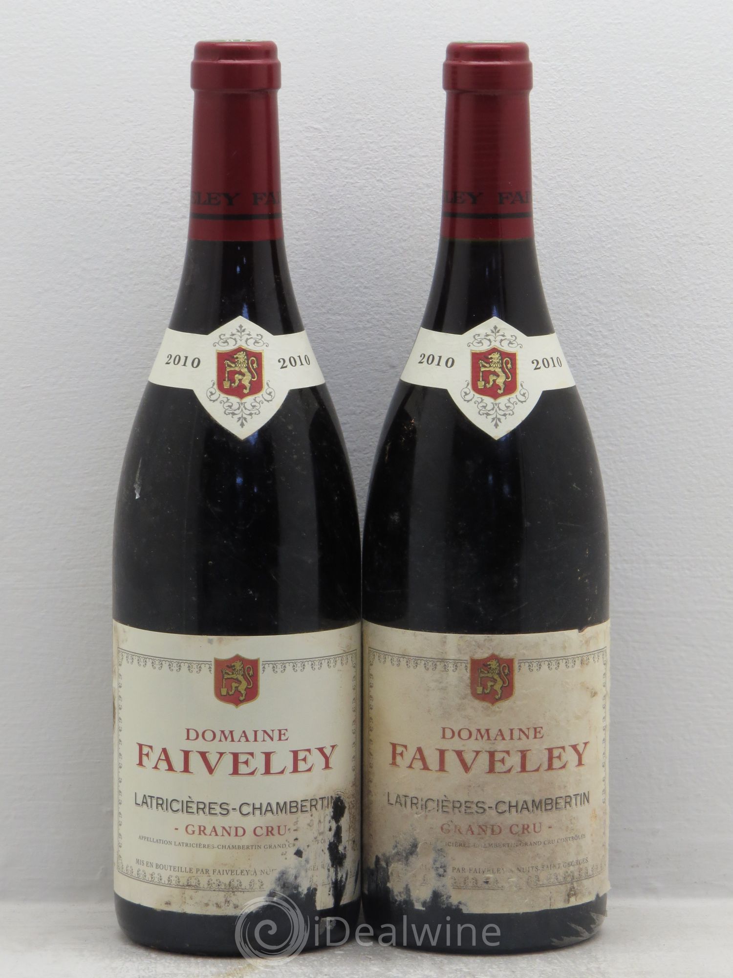 Latricières-Chambertin Grand Cru Faiveley 2010 - Lot de 2 bouteilles - 0