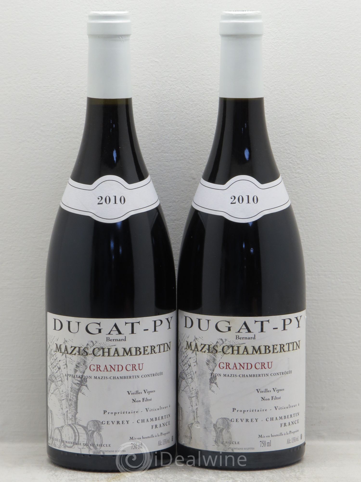 Mazis-Chambertin Grand Cru Vieilles Vignes Dugat-Py 2010 - Lot de 2 bouteilles - 0