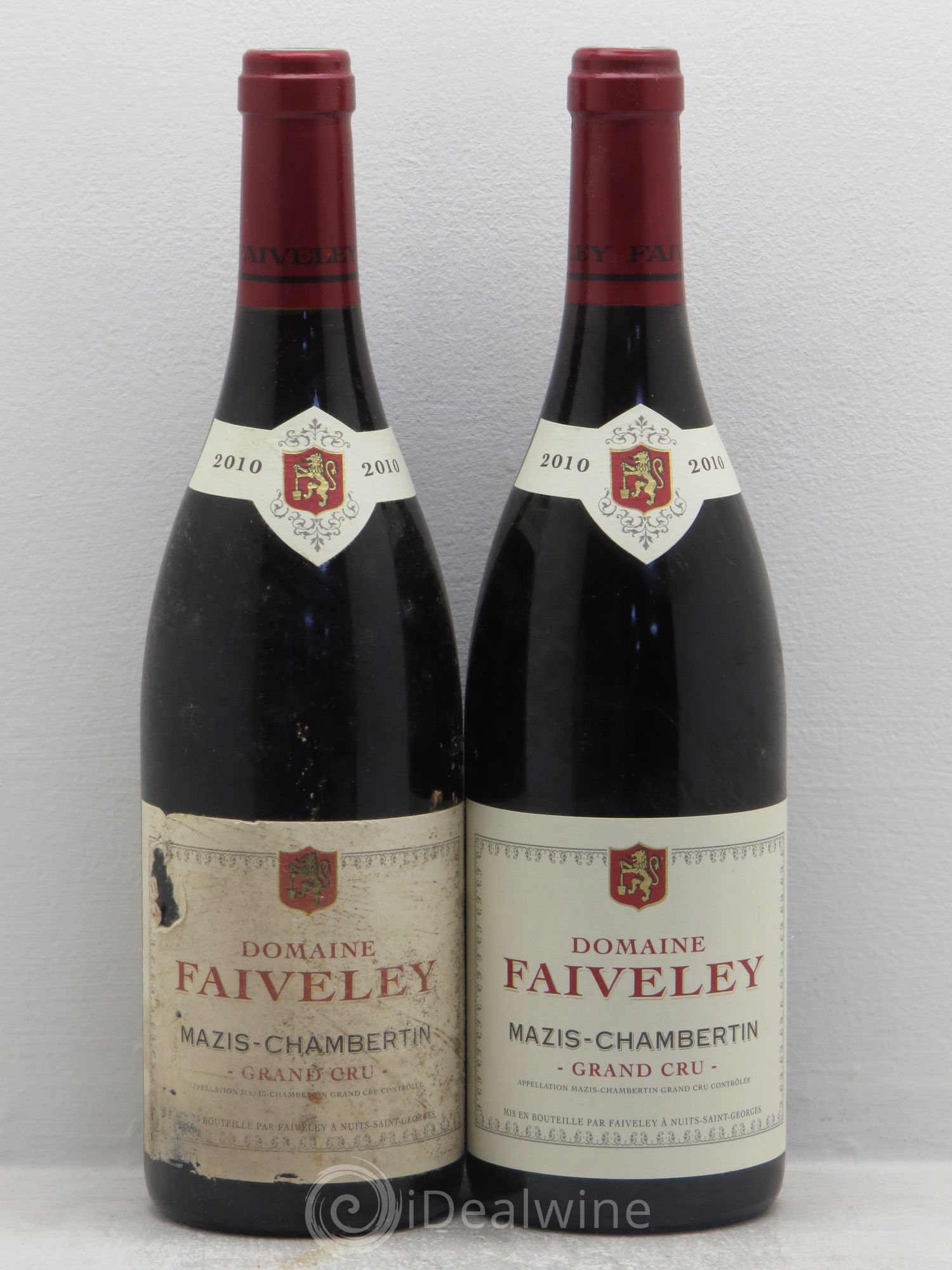 Mazis-Chambertin Grand Cru Faiveley 2010 - Lot de 2 bouteilles - 0