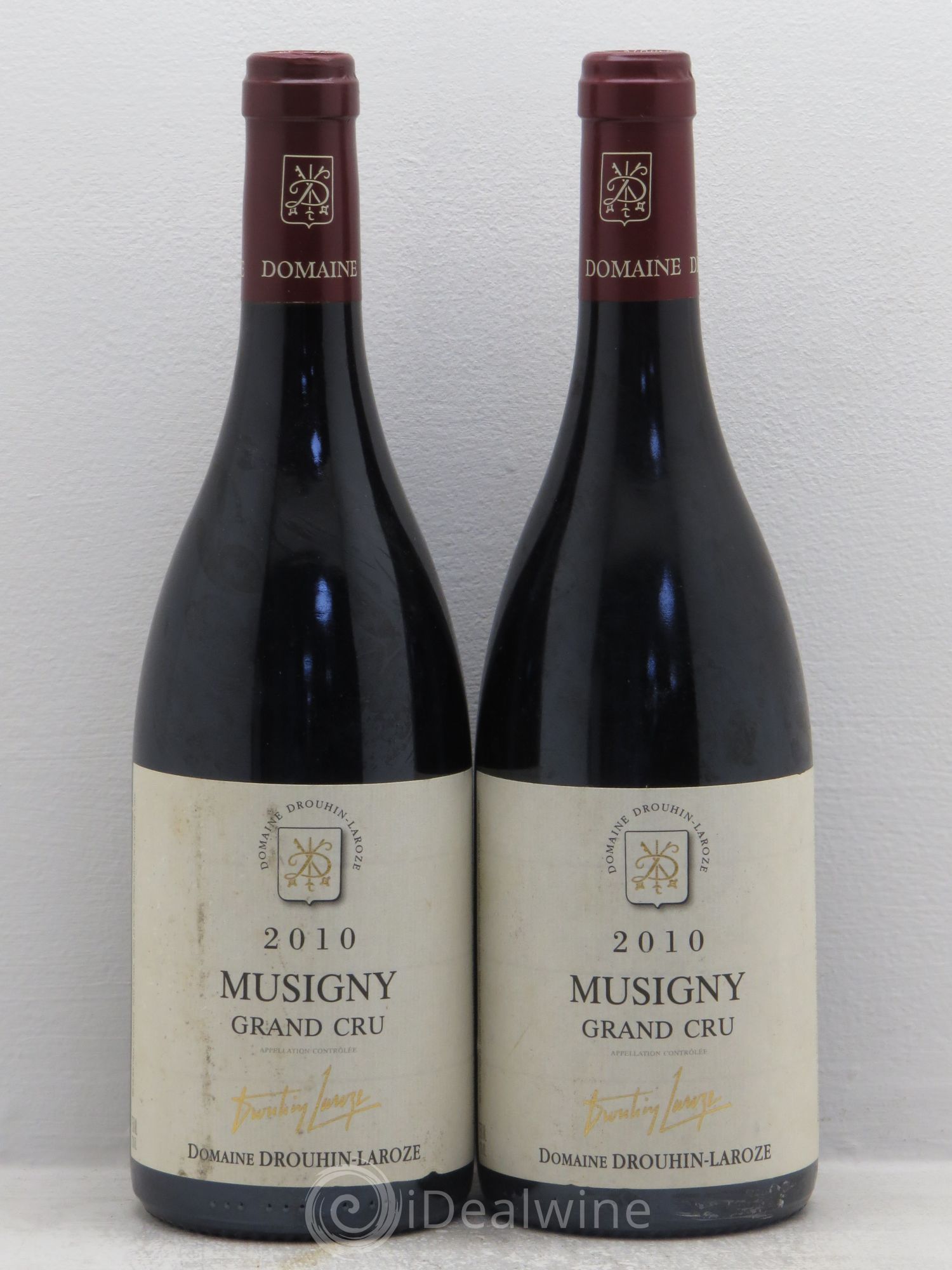 Musigny Grand Cru Domaine Drouhin-Laroze 2010 - Lot de 2 bouteilles - 0