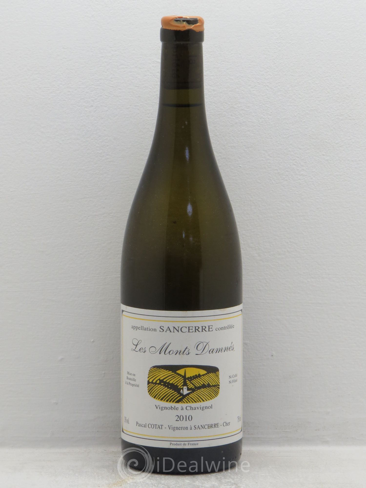 Sancerre Les Monts Damnés - Pascal Cotat 2010 - Posten von 1 Flasche - 0