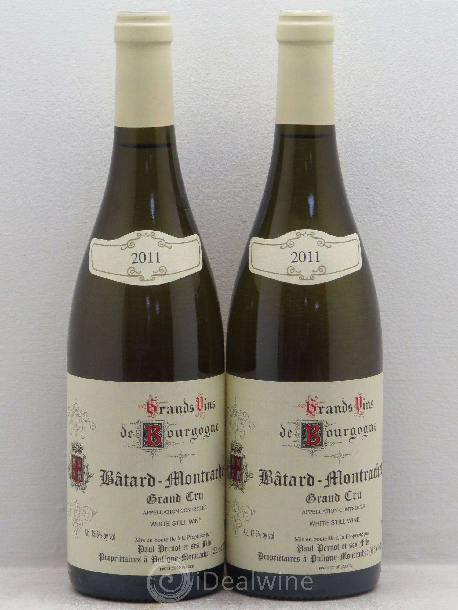 Bâtard-Montrachet Grand Cru Domaine Pernot 2011 - Posten von 2 Flaschen - 0