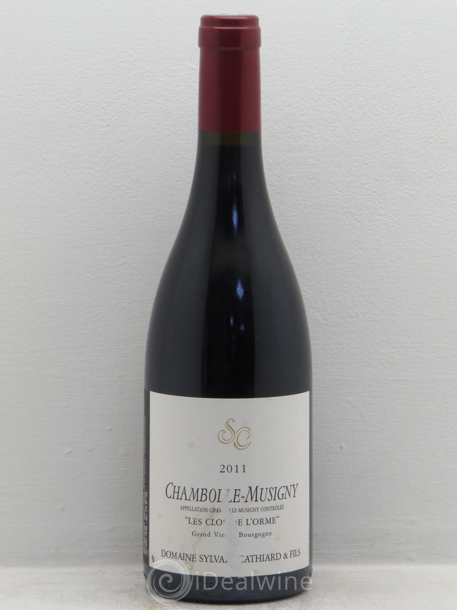 Chambolle-Musigny Les Clos de l'Orme Sylvain Cathiard & Fils 2011 - Lot de 1 bouteille - 0