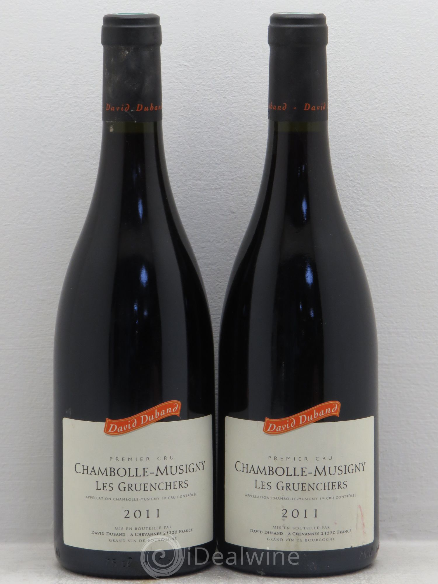 Chambolle-Musigny 1er Cru Les Gruenchers David Duband (Domaine) 2011 - Lot de 2 bouteilles - 0