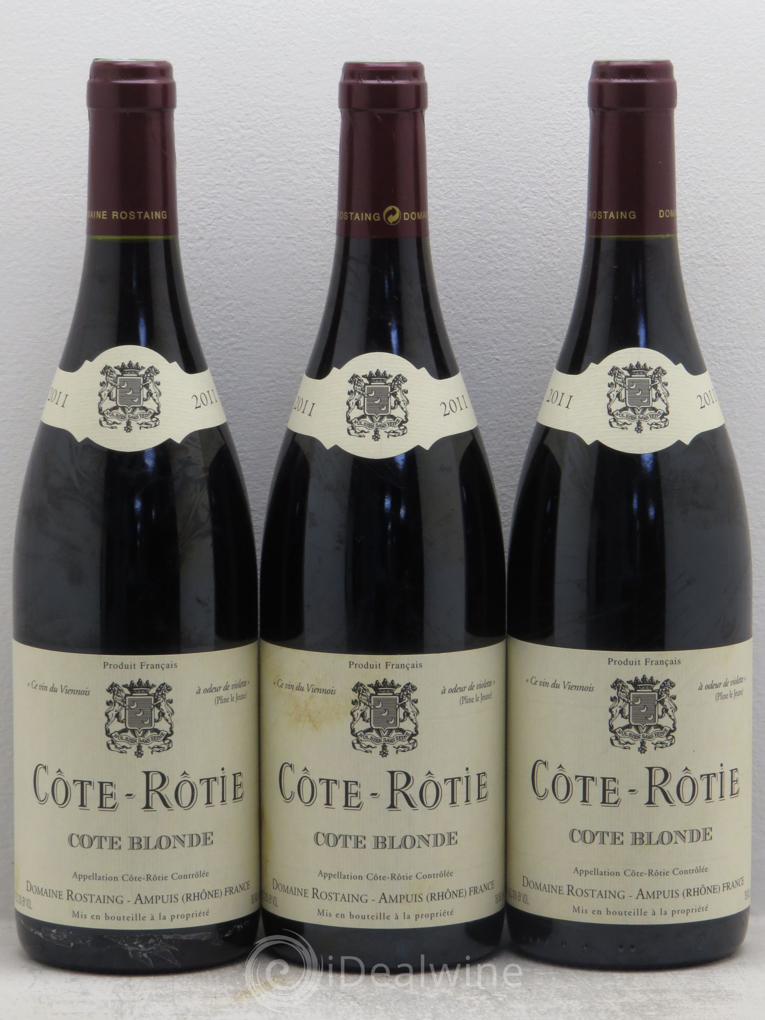 Côte-Rôtie Côte Blonde René Rostaing 2011 - Posten von 3 Flaschen - 0