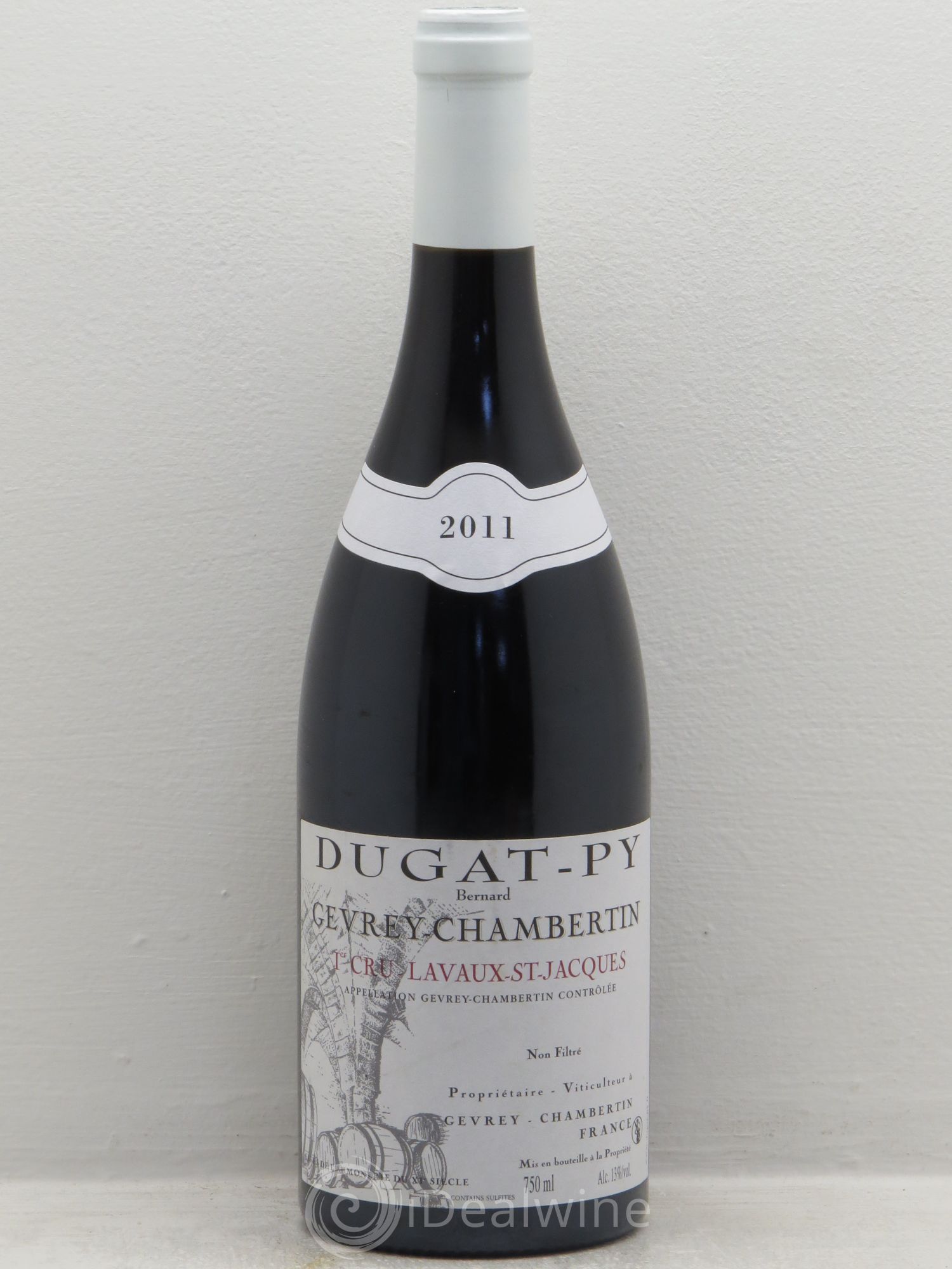 Gevrey-Chambertin 1er Cru Lavaux Saint Jacques Dugat-Py 2011 - Lot de 1 bouteille - 0