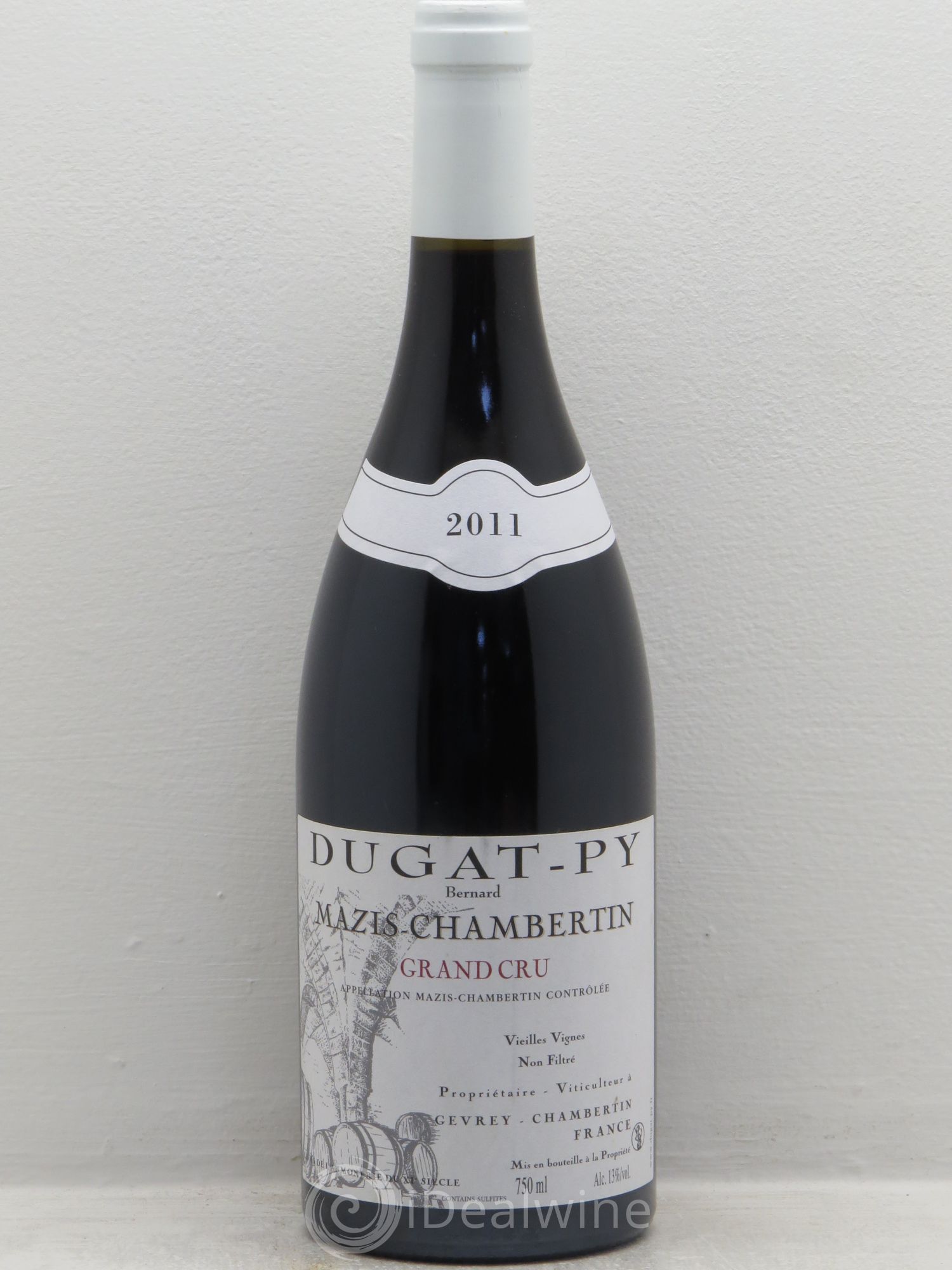 Mazis-Chambertin Grand Cru Vieilles Vignes Dugat-Py 2011 - Lot de 1 bouteille - 0