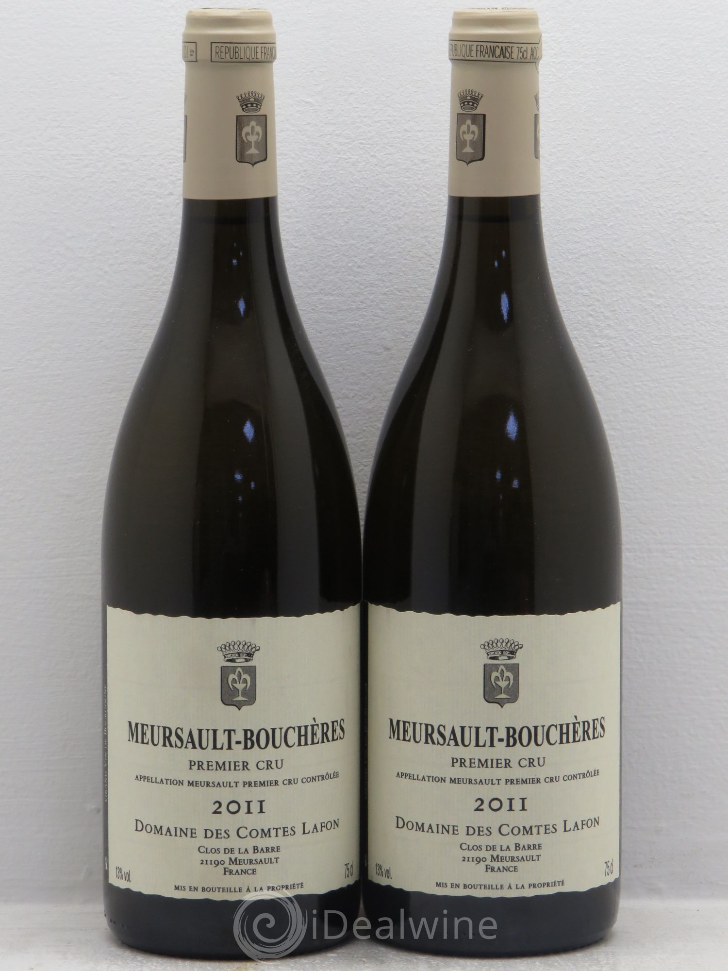 Meursault 1er Cru 2011 - Lot de 2 bouteilles - 0