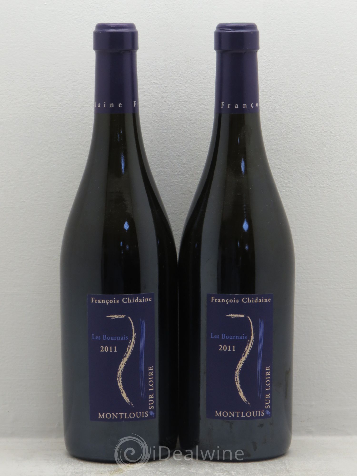 Montlouis-sur-Loire Les Bournais François Chidaine 2011 - Lot de 2 bouteilles - 0