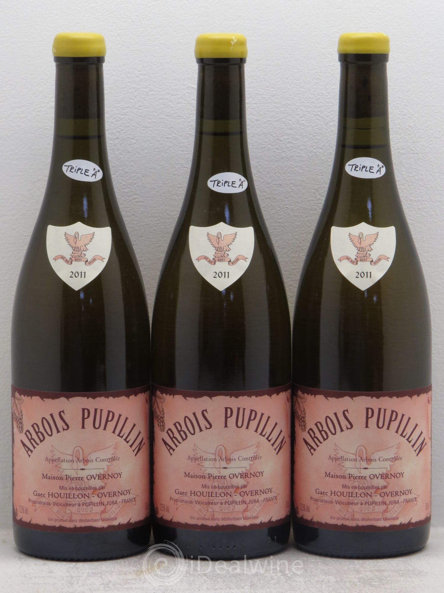 Arbois-Pupillin Savagnin (cire jaune) Overnoy-Houillon (Domaine) Savagnin 2011 - Lot de 3 bouteilles - 0