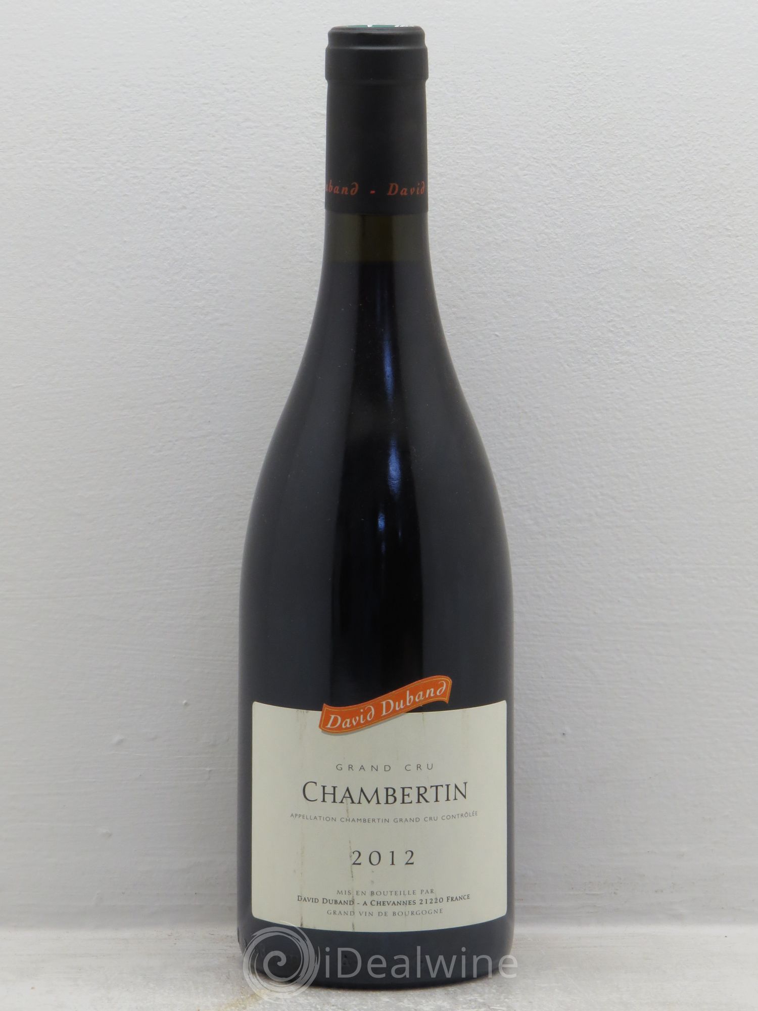 Chambertin Grand Cru Domaine Duband 2012 - Posten von 1 Flasche - 0