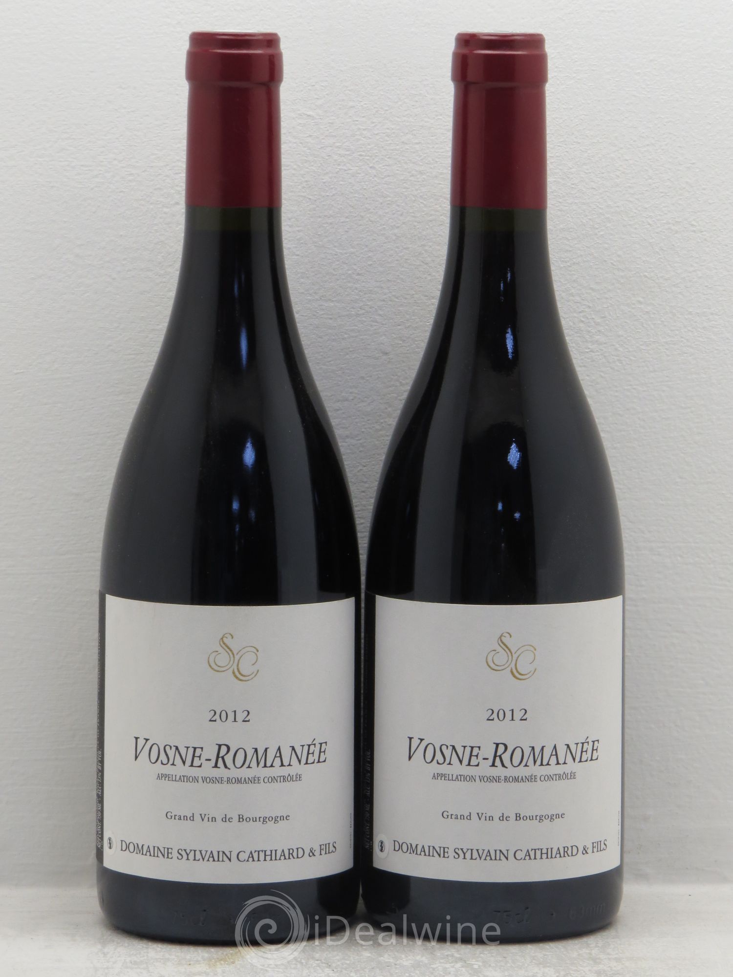 Vosne-Romanée Sylvain Cathiard & Fils 2012 - Lot de 2 bouteilles - 0