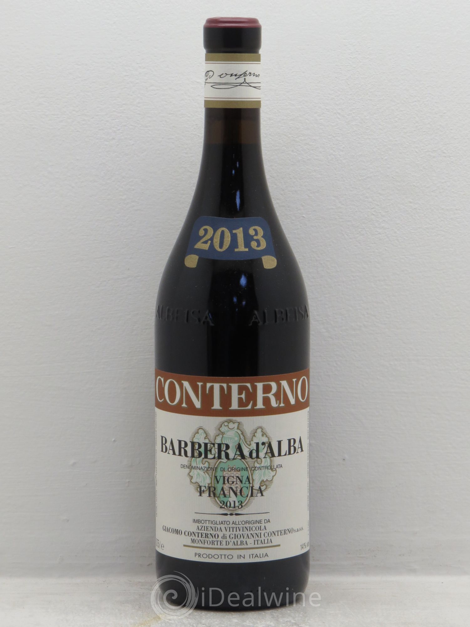 Barbera d'Alba DOC Vigna Francia Conterno Giacomo 2013 - Posten von 6 Flaschen - 0