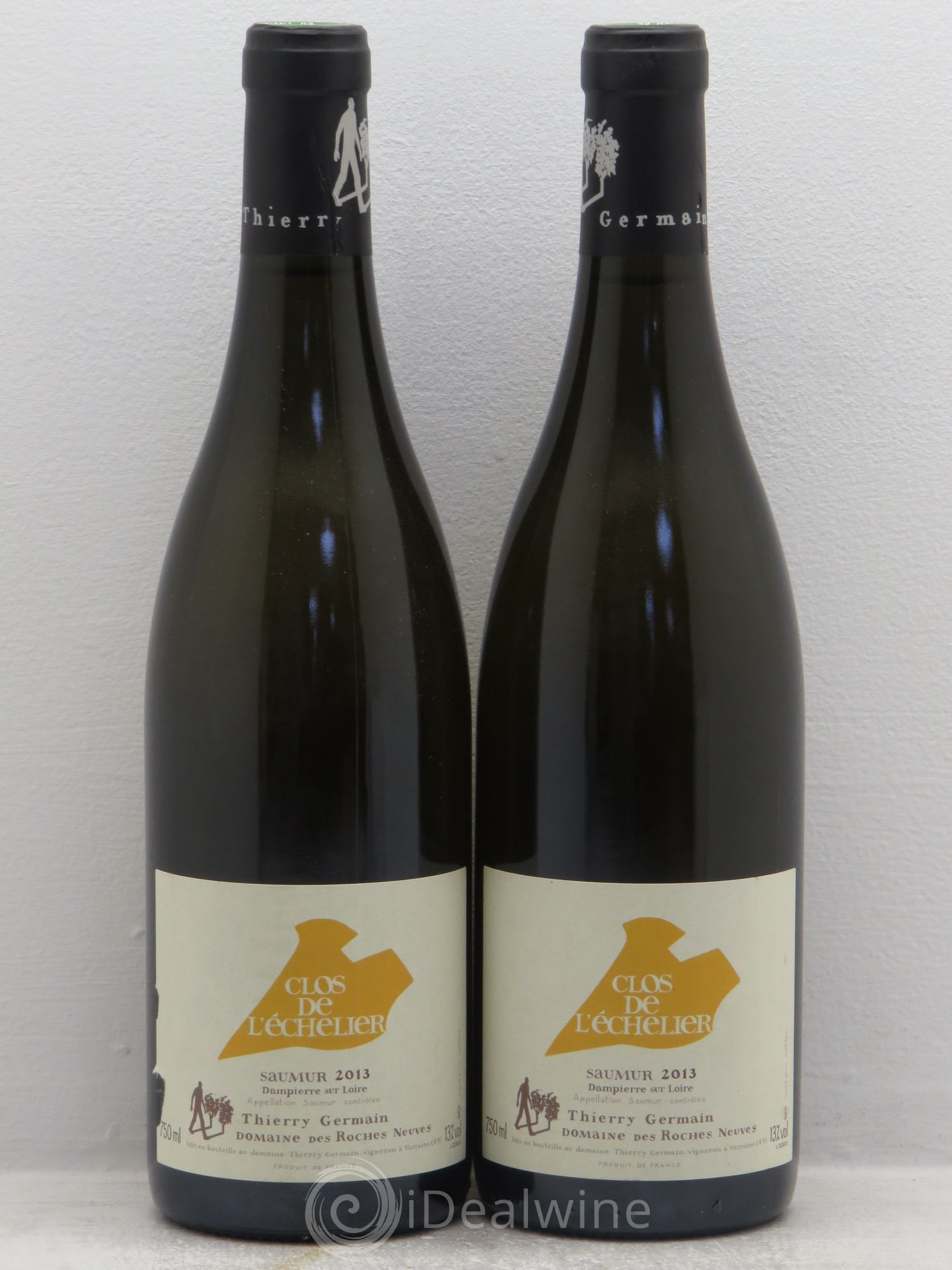 Saumur l'Echelier Domaine des Roches Neuves - Thierry Germain 2013 - Lot de 2 bouteilles - 0