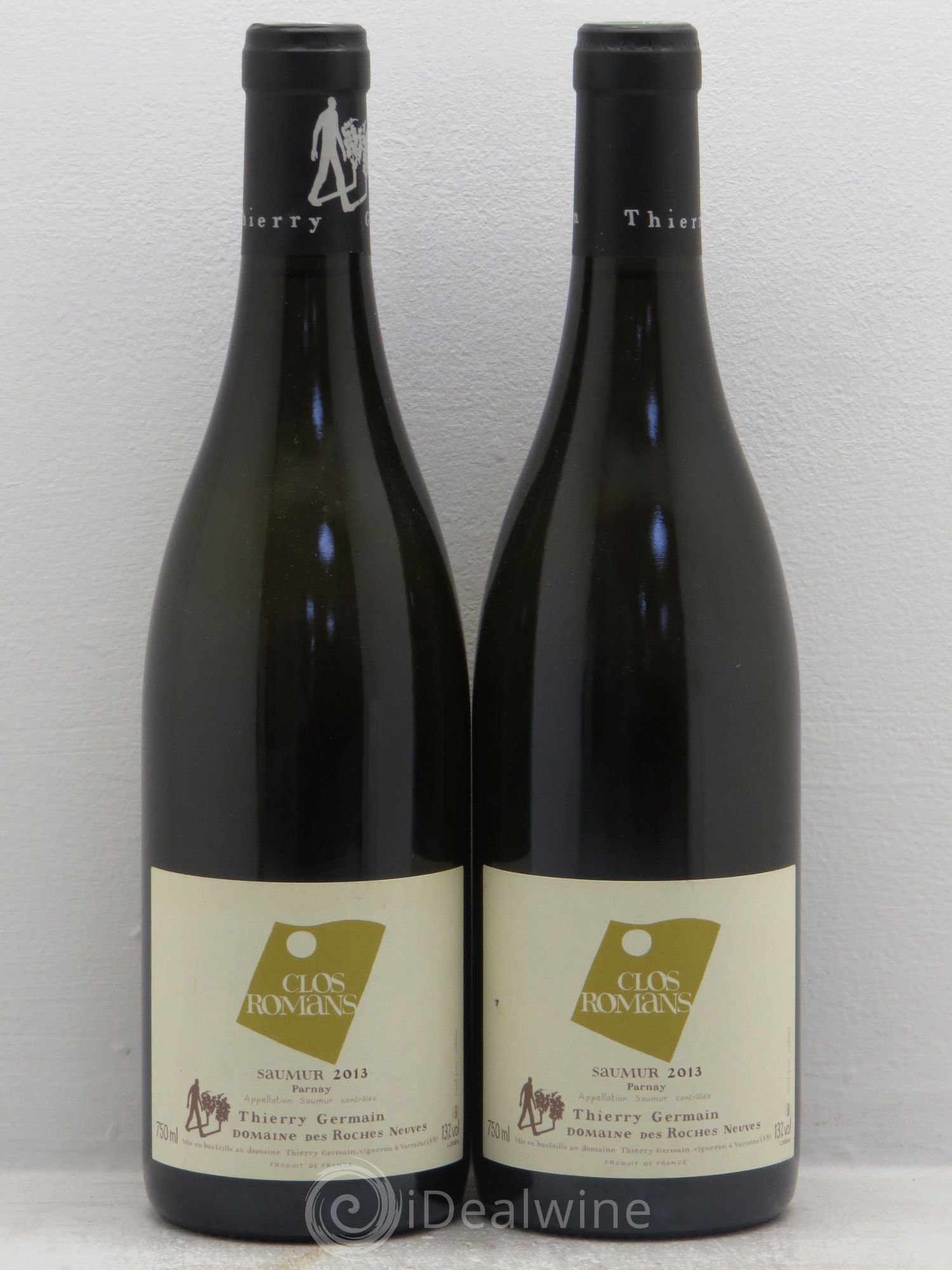 Saumur l'Echelier Domaine des Roches Neuves - Thierry Germain 2013 - Lot de 2 bouteilles - 0