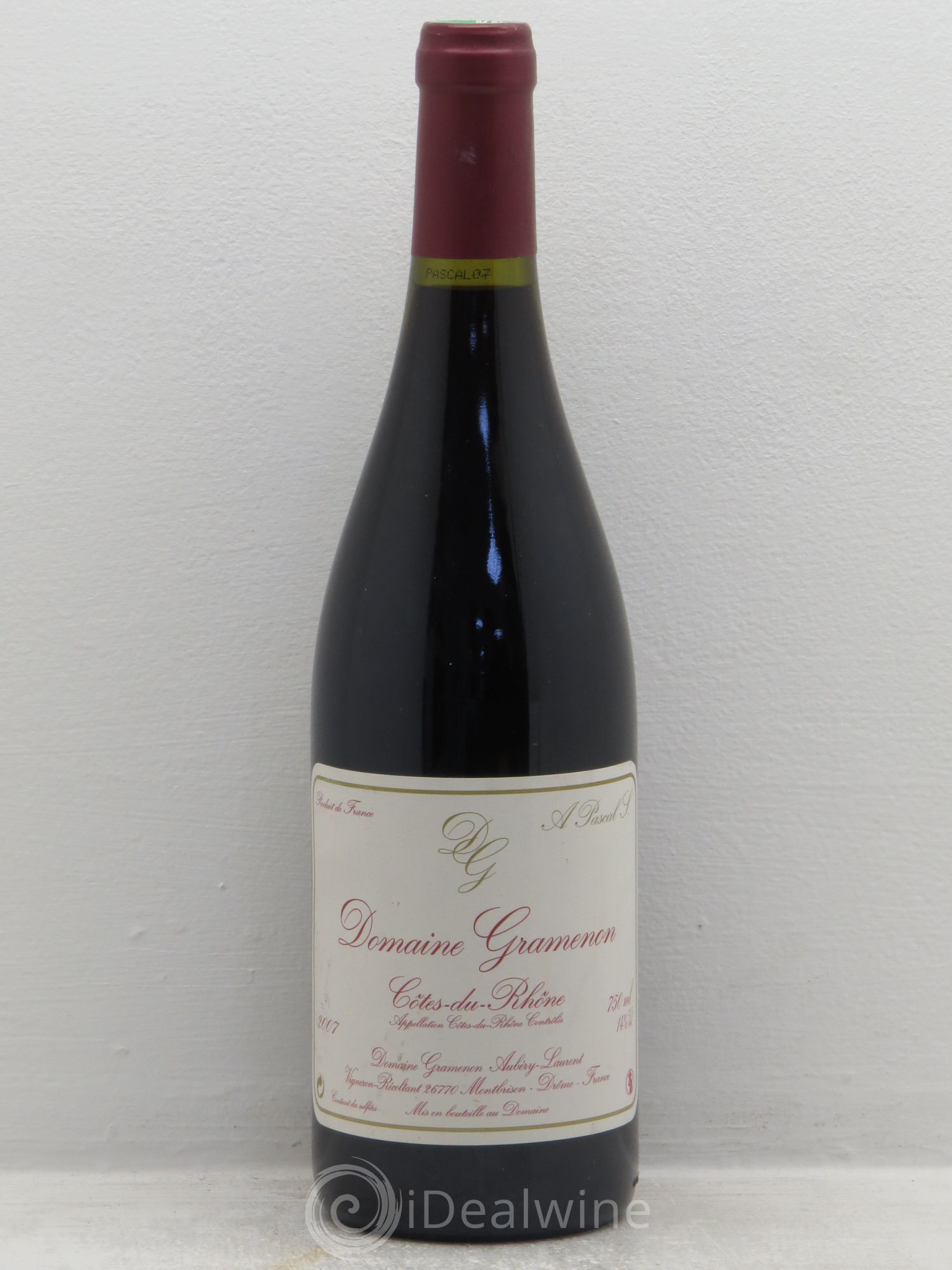 Côtes-du-Rhône P.Gramenon 2007 - Posten von 1 Flasche - 0