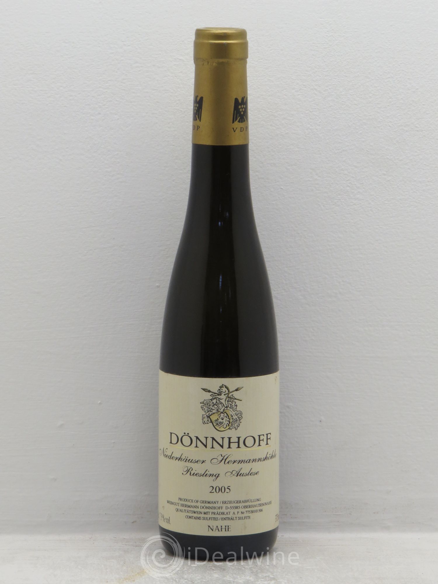 Allemagne Mosel-Saar Niederhauser Hermansholle Auslese Dohnoff 2005 - Posten von 1 Demi-Flasche - 0