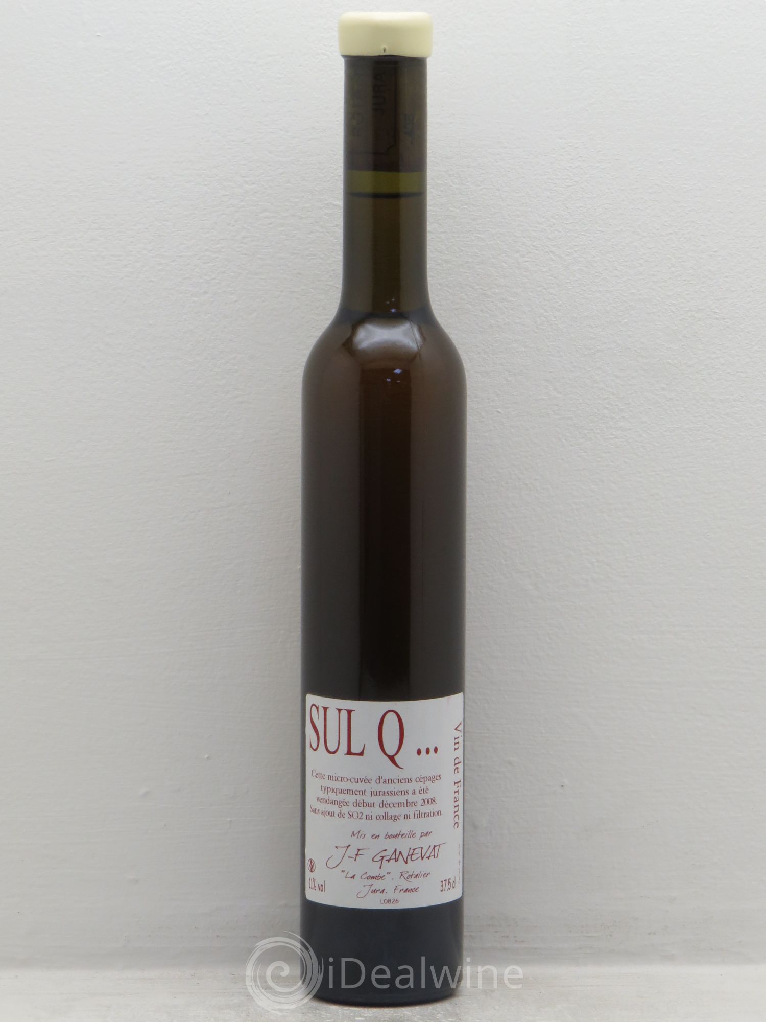 Vin de France Sul Q Ganevat - Posten von 1 Demi-Flasche - 0