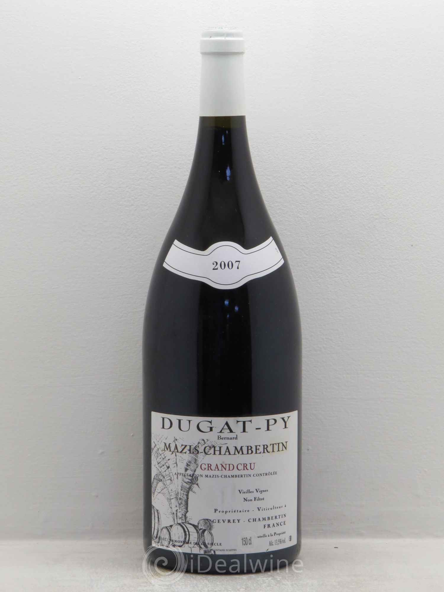 Mazis-Chambertin Grand Cru Vieilles Vignes Dugat-Py 2007 - Lot de 1 magnum - 0